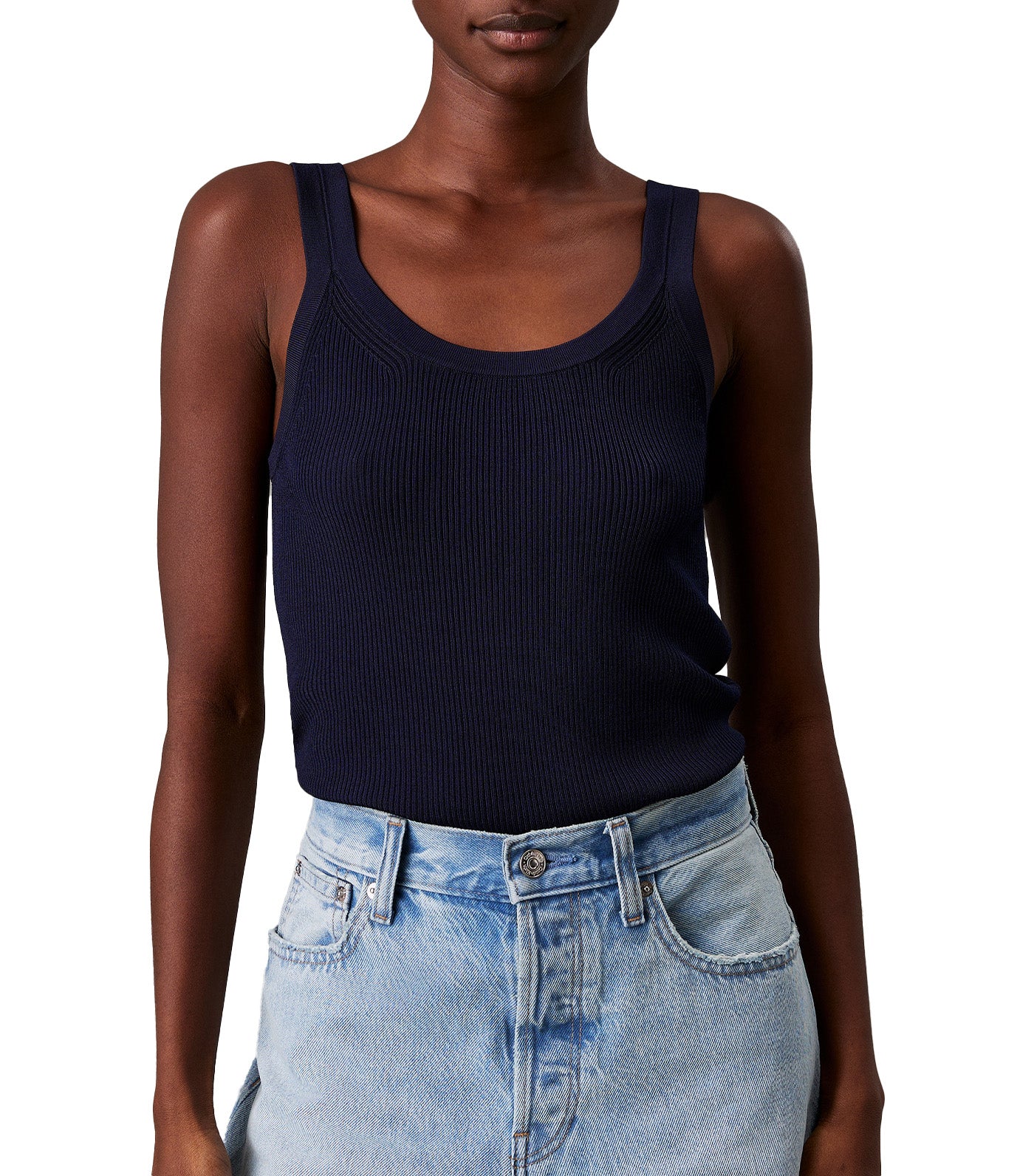 Viscose Rib Tank Top