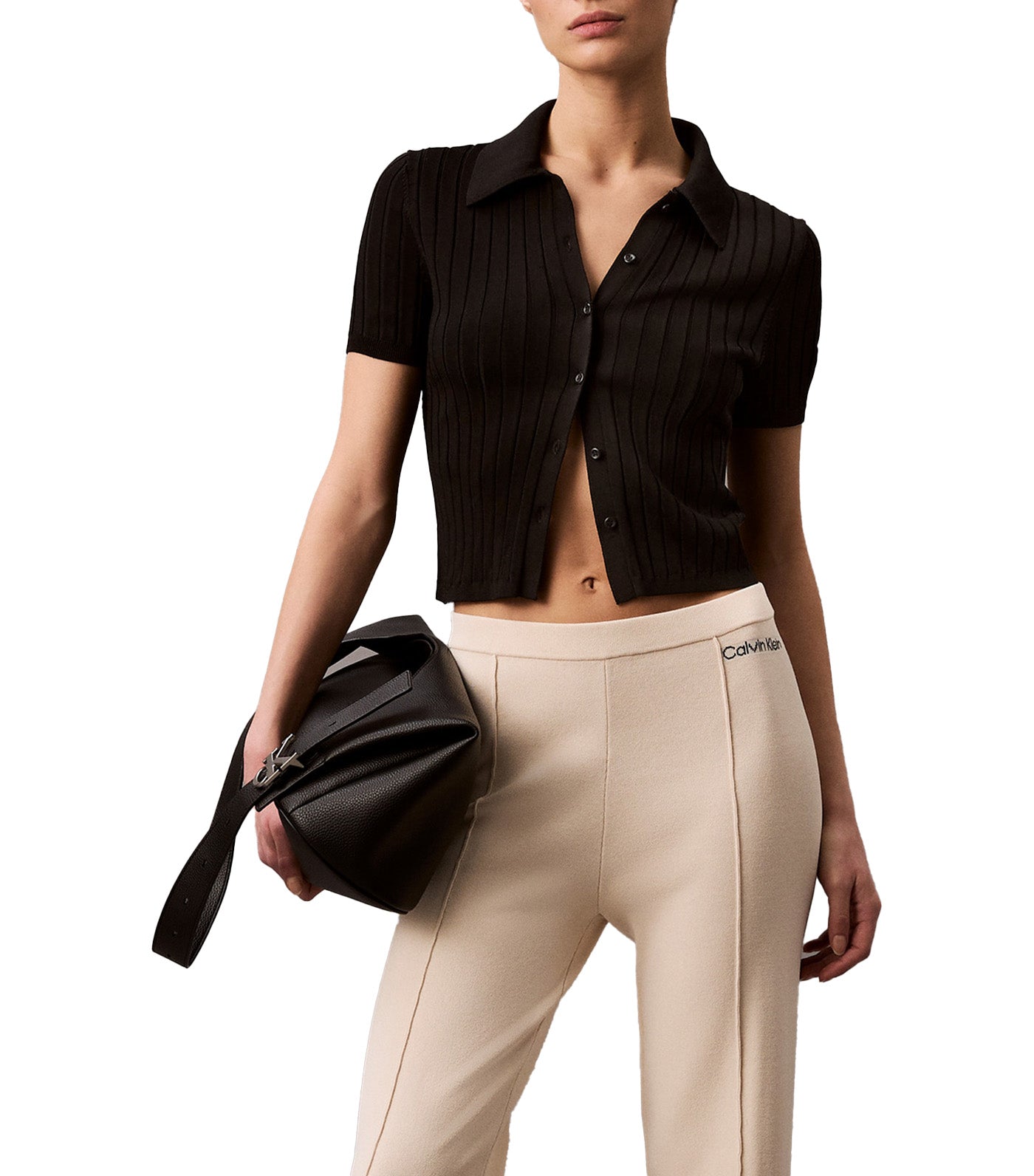 Stretch Viscose Trousers Turtledove