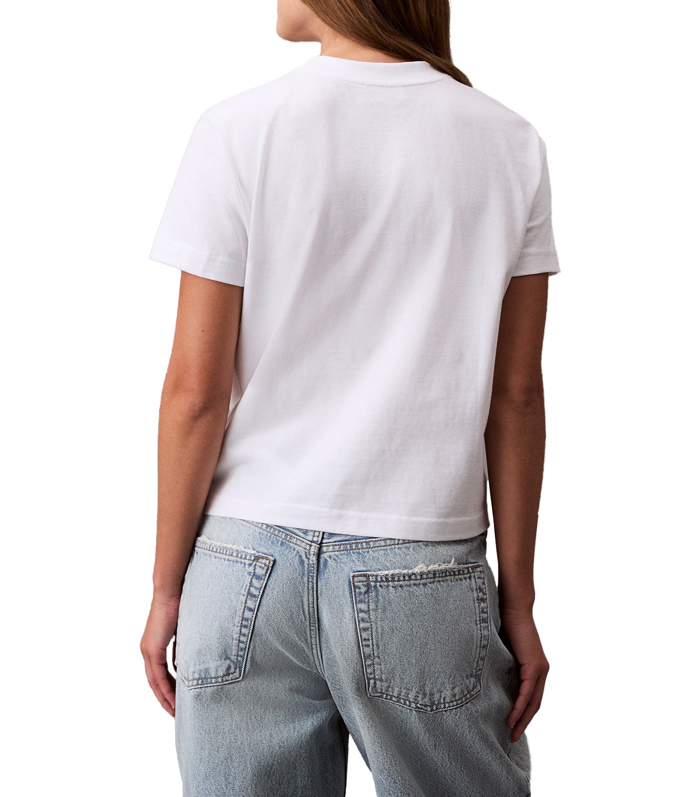 Archive Logo Crewneck Tee Brilliant White