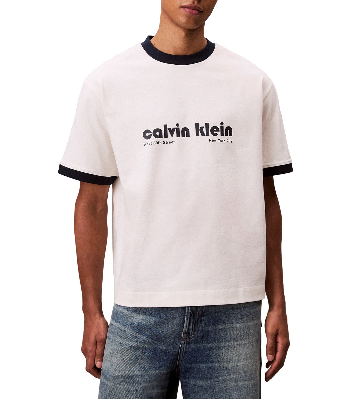 Logo Graphic Ringer Relaxed T-Shirt