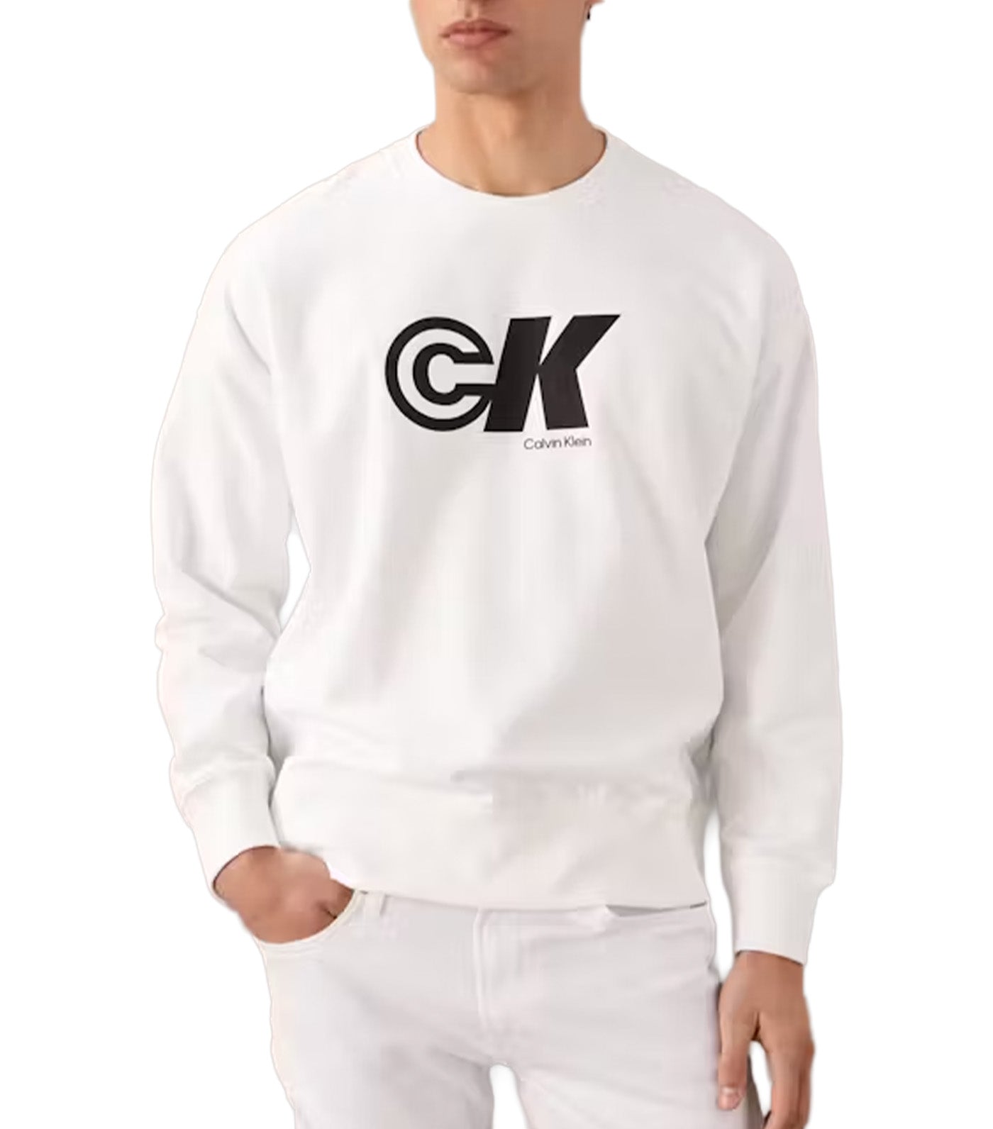 Relaxed Graphic Logo Sweatshirt