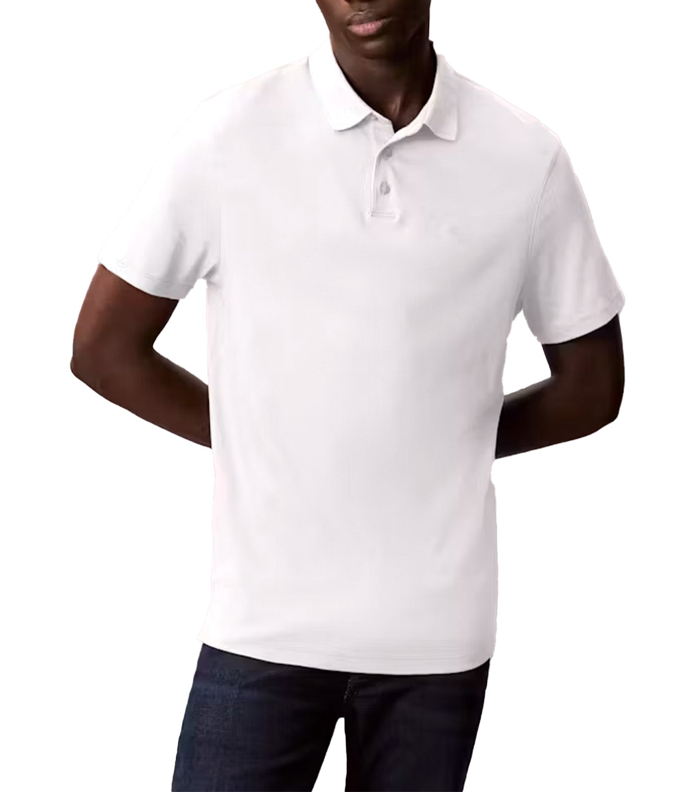 Supima Cotton Polo Sweater