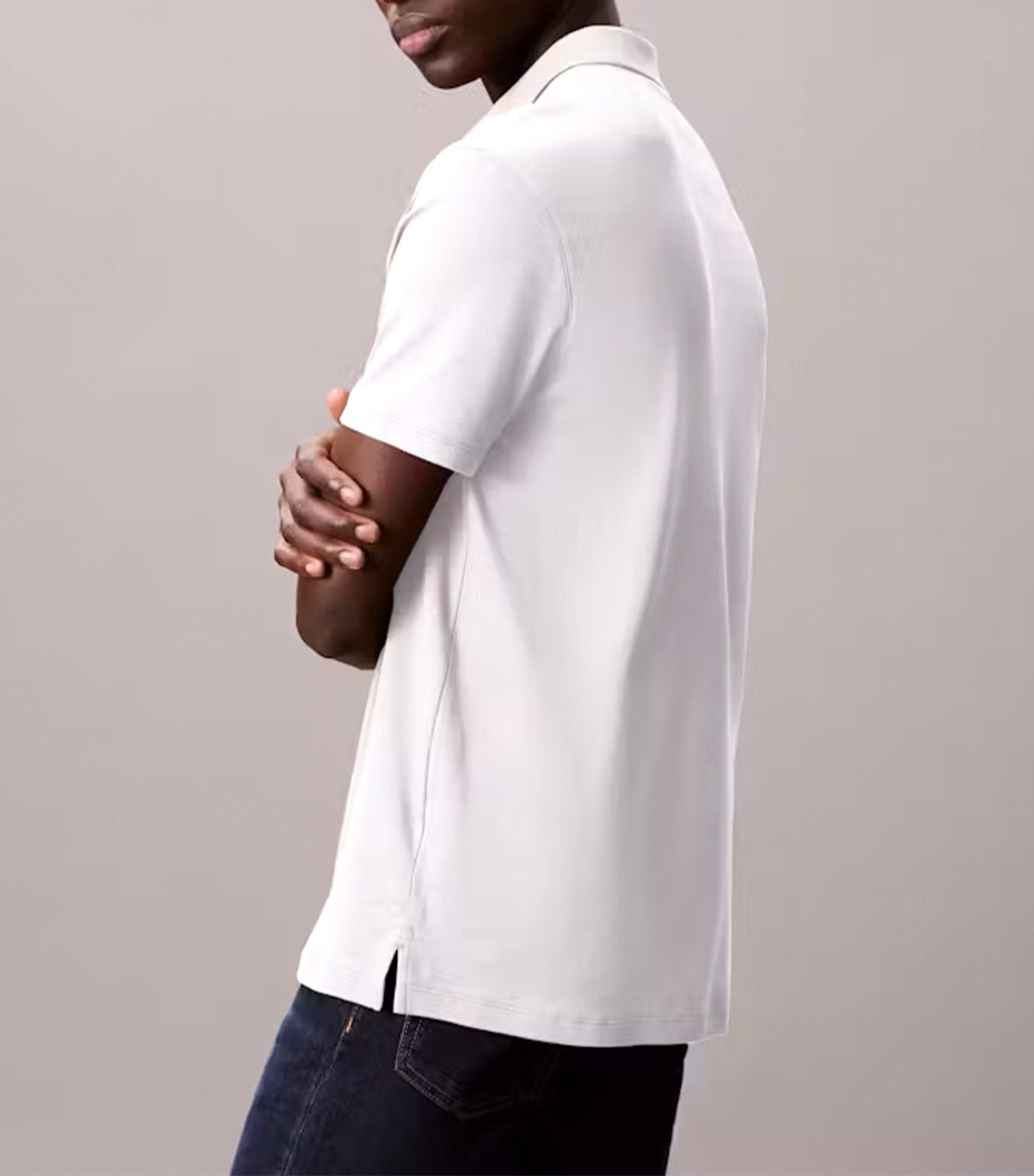Supima Cotton Polo Sweater