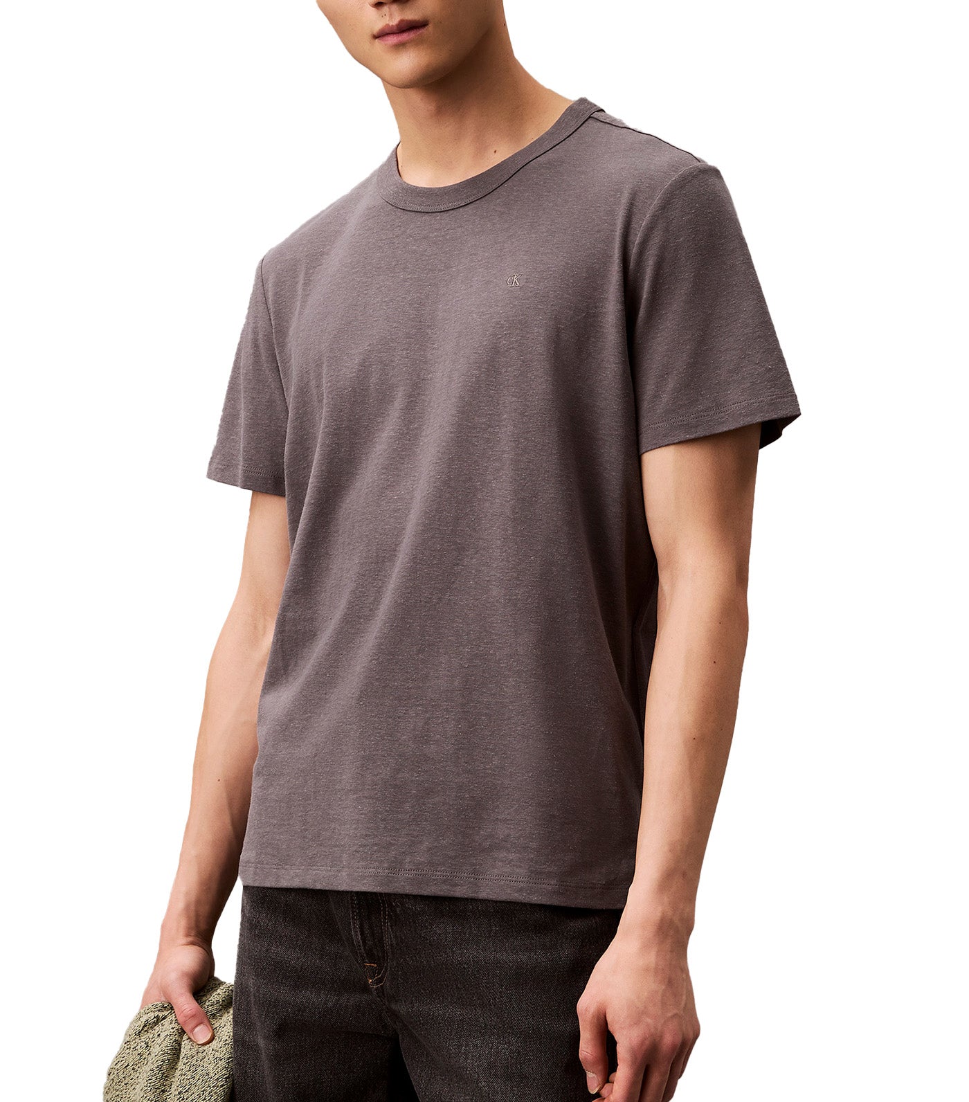 Cotton Hemp Monogram T-Shirt