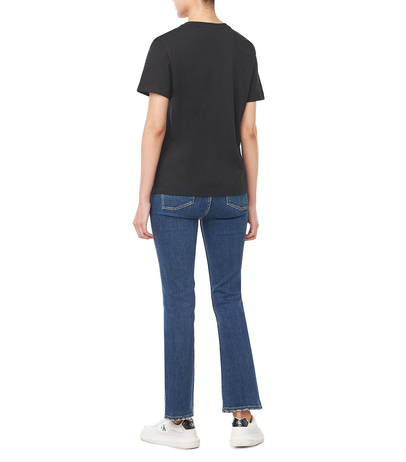 Short Sleeve Monogram Crewneck Tee