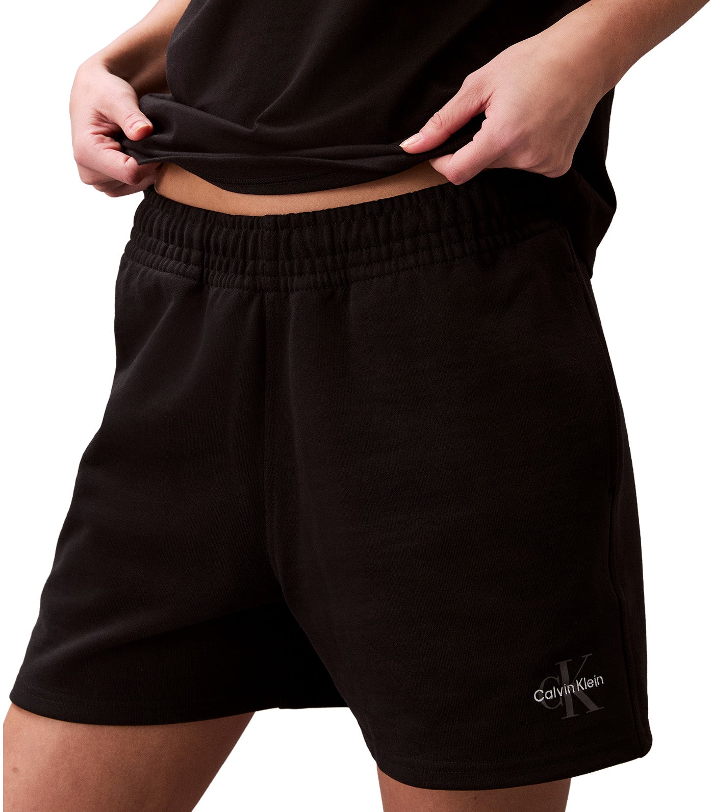 Monologo French Terry Shorts Black
