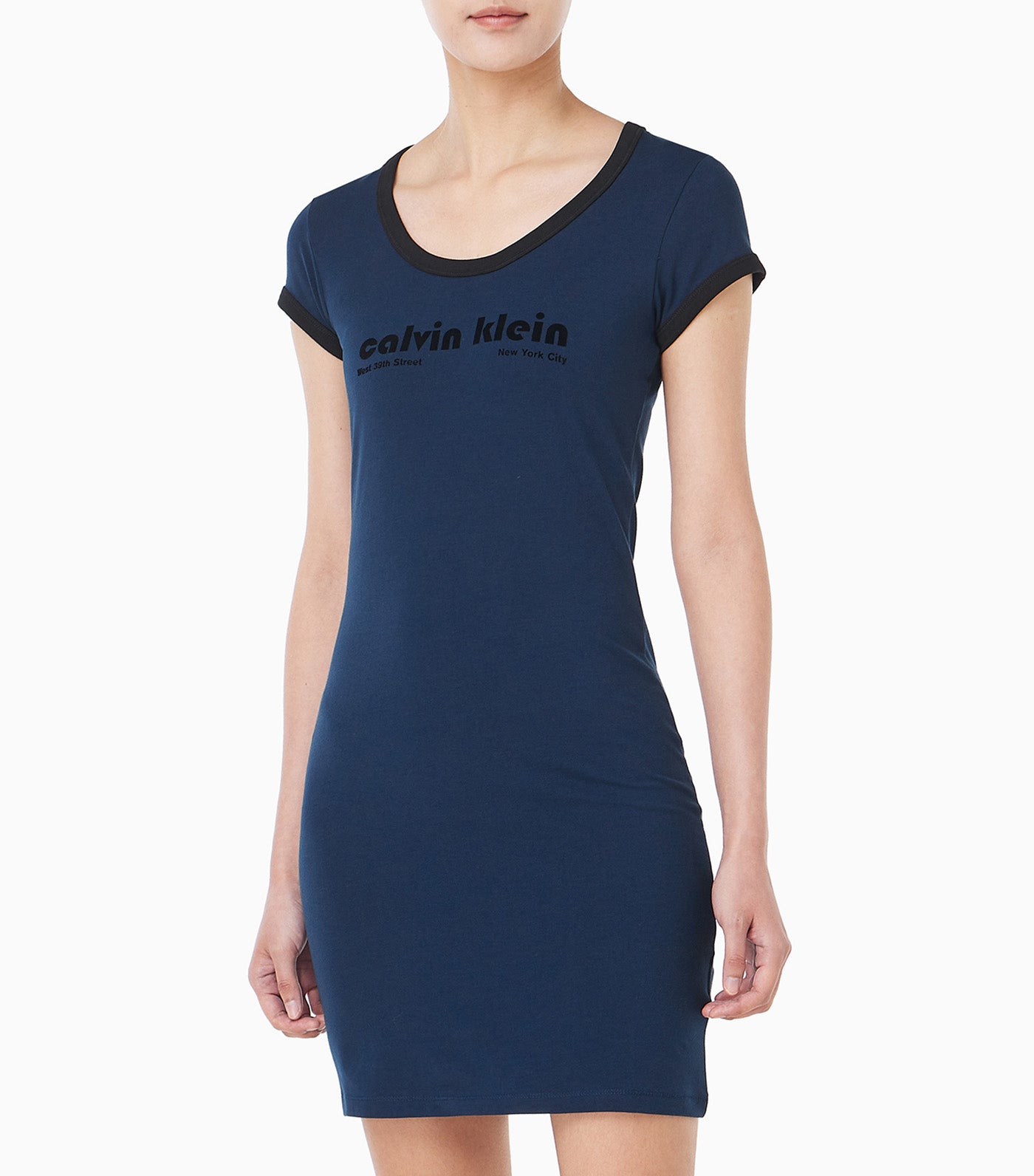 Logo Baby Tee Dress