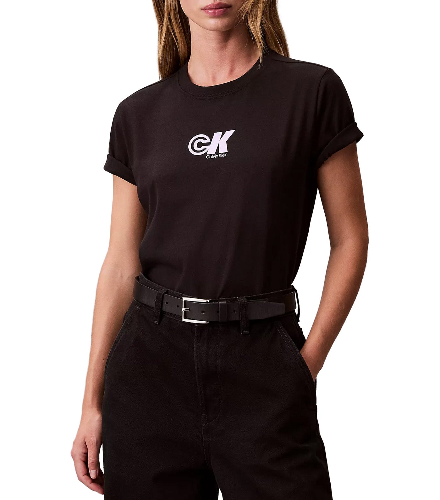 Logo Jersey Slim Tee