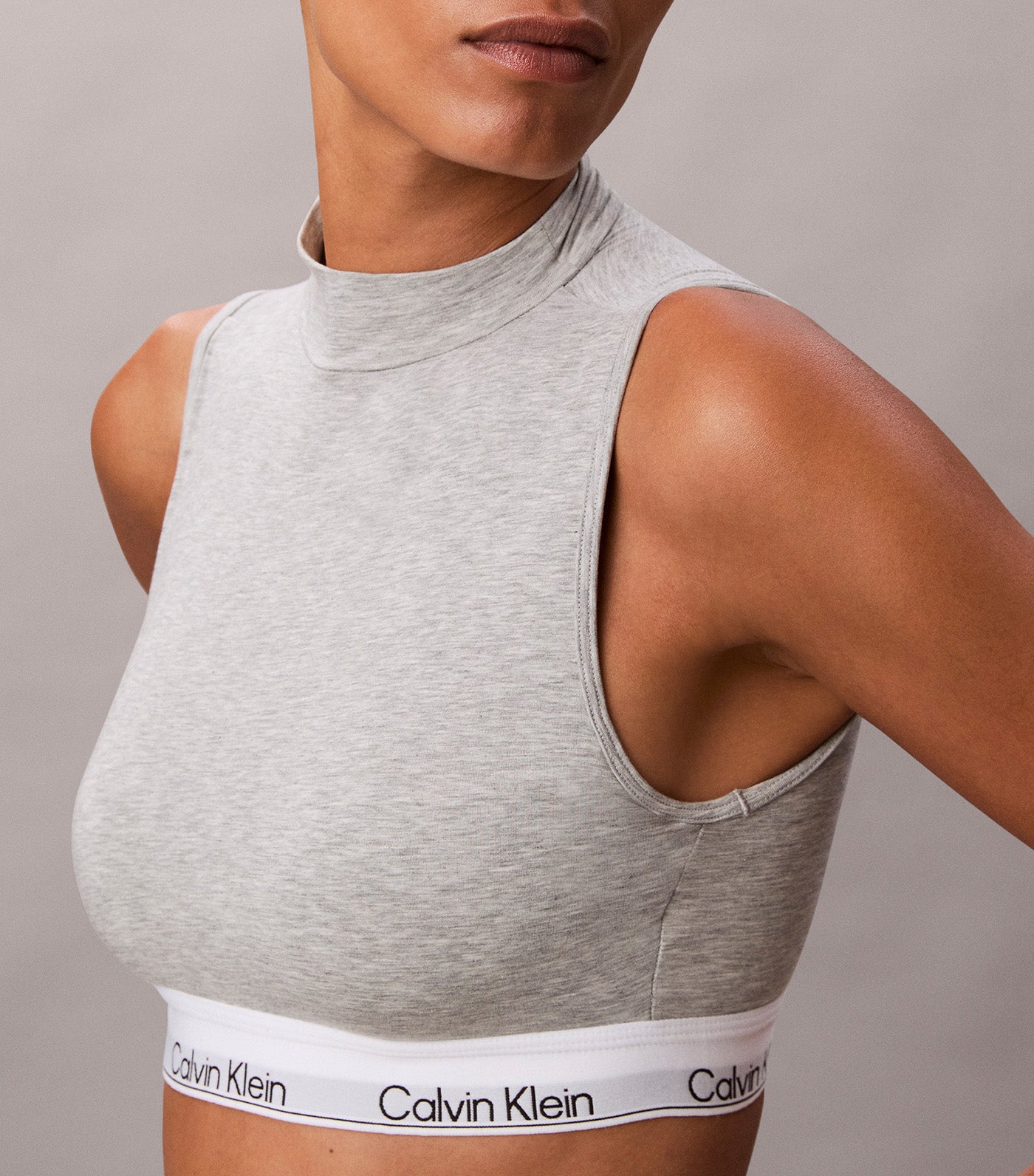 Lightly Lined Mockneck Bralette