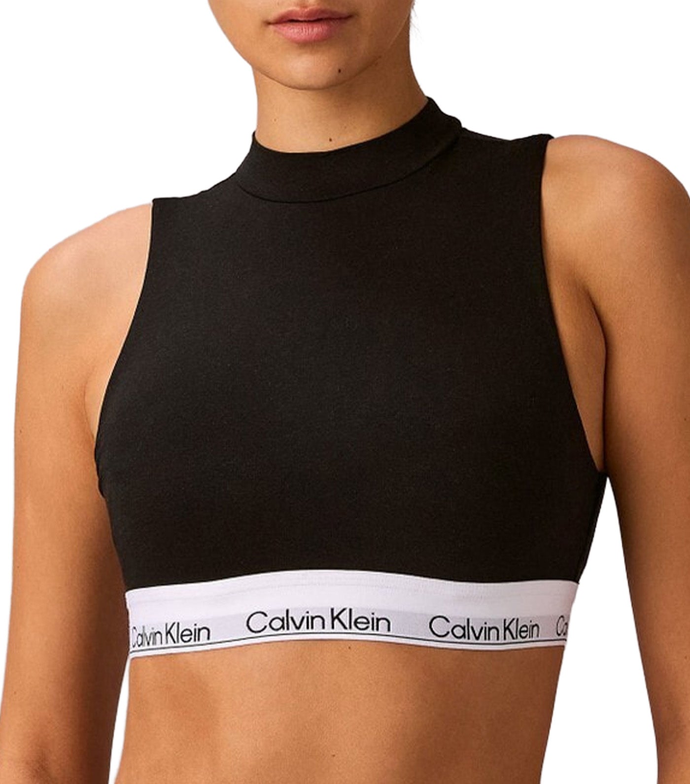 Lightly Lined Mockneck Bralette