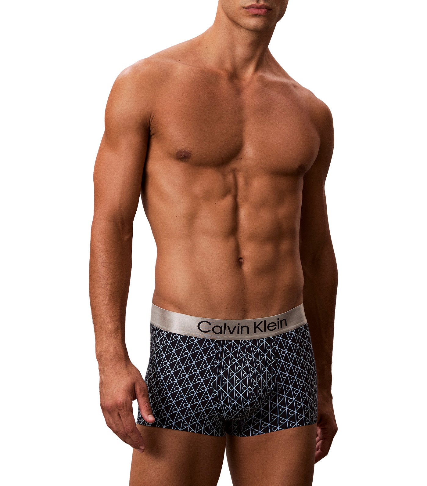 Brushed Microfiber Stretch Low Rise Trunk