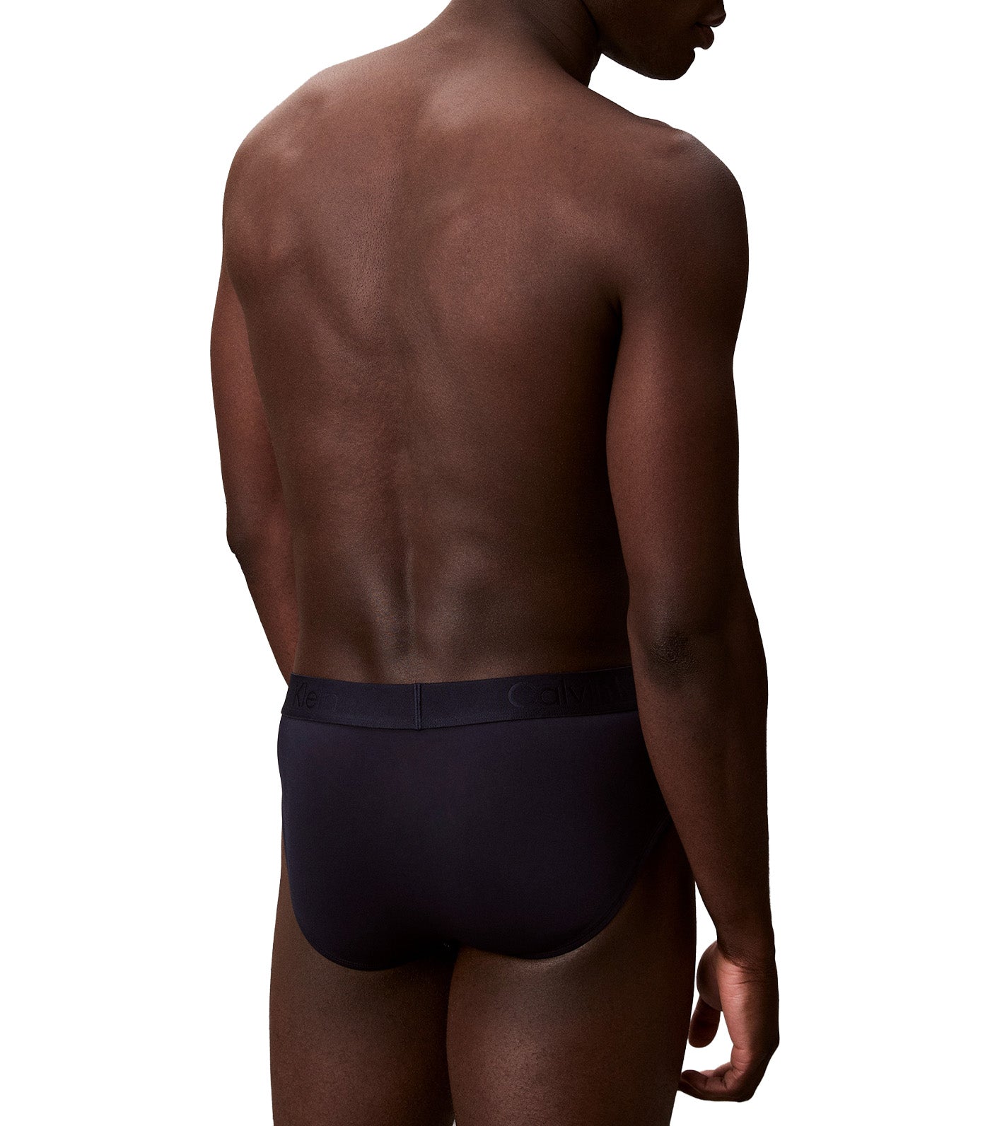 CK Black Microfiber Hip Briefs