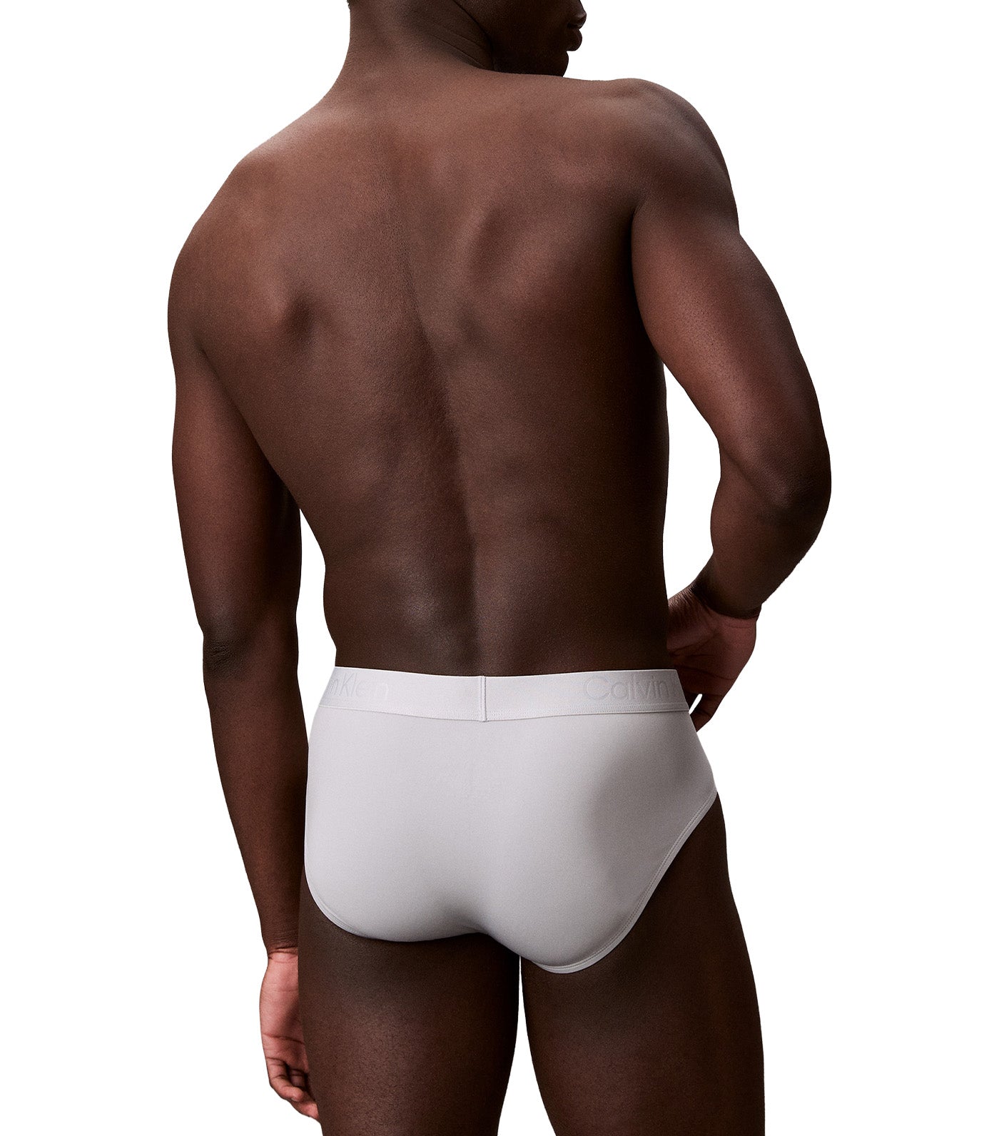 CK Black Hip Brief Harbor Mist