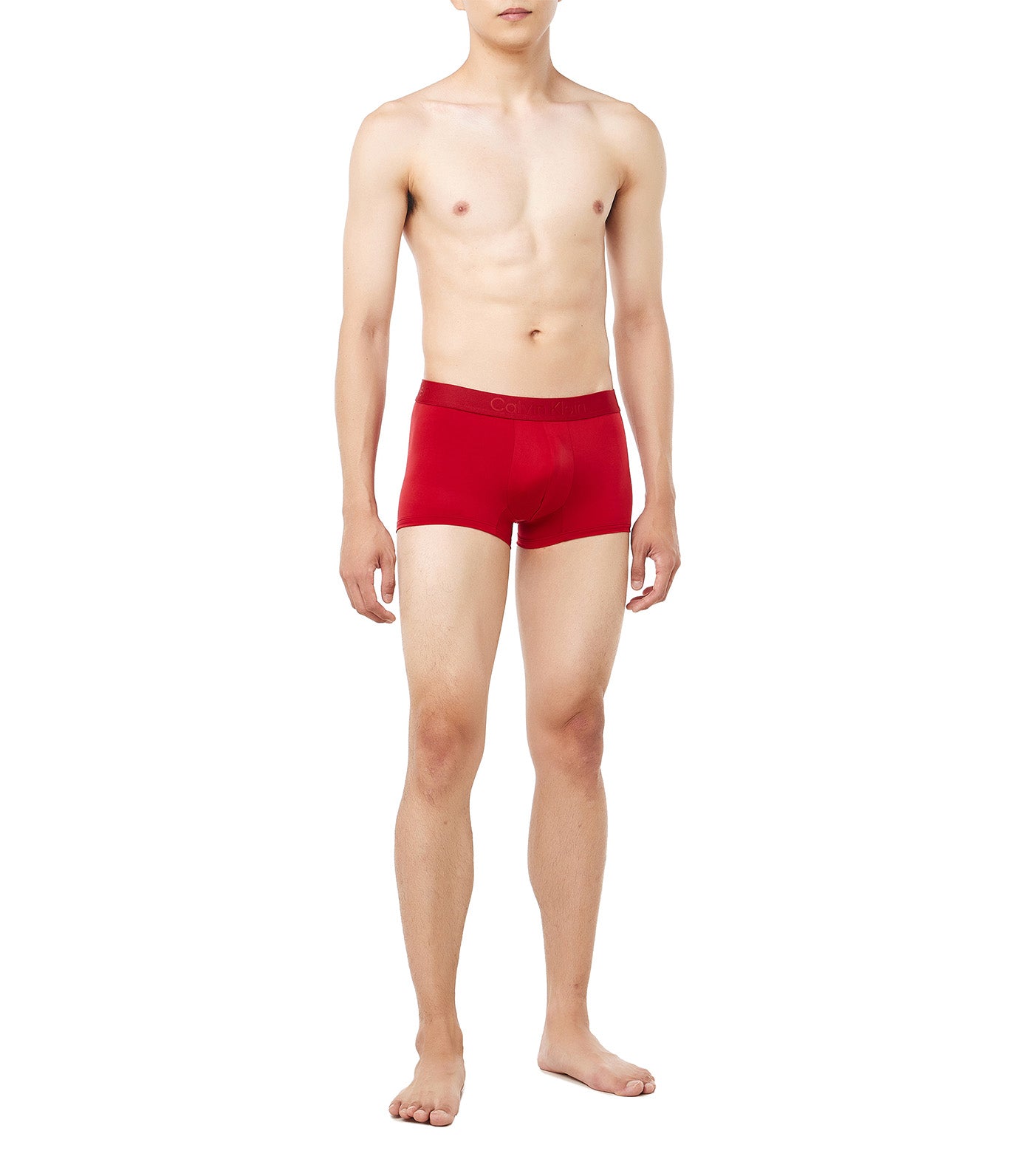 CK Black Microfiber Trunk Red Stamp