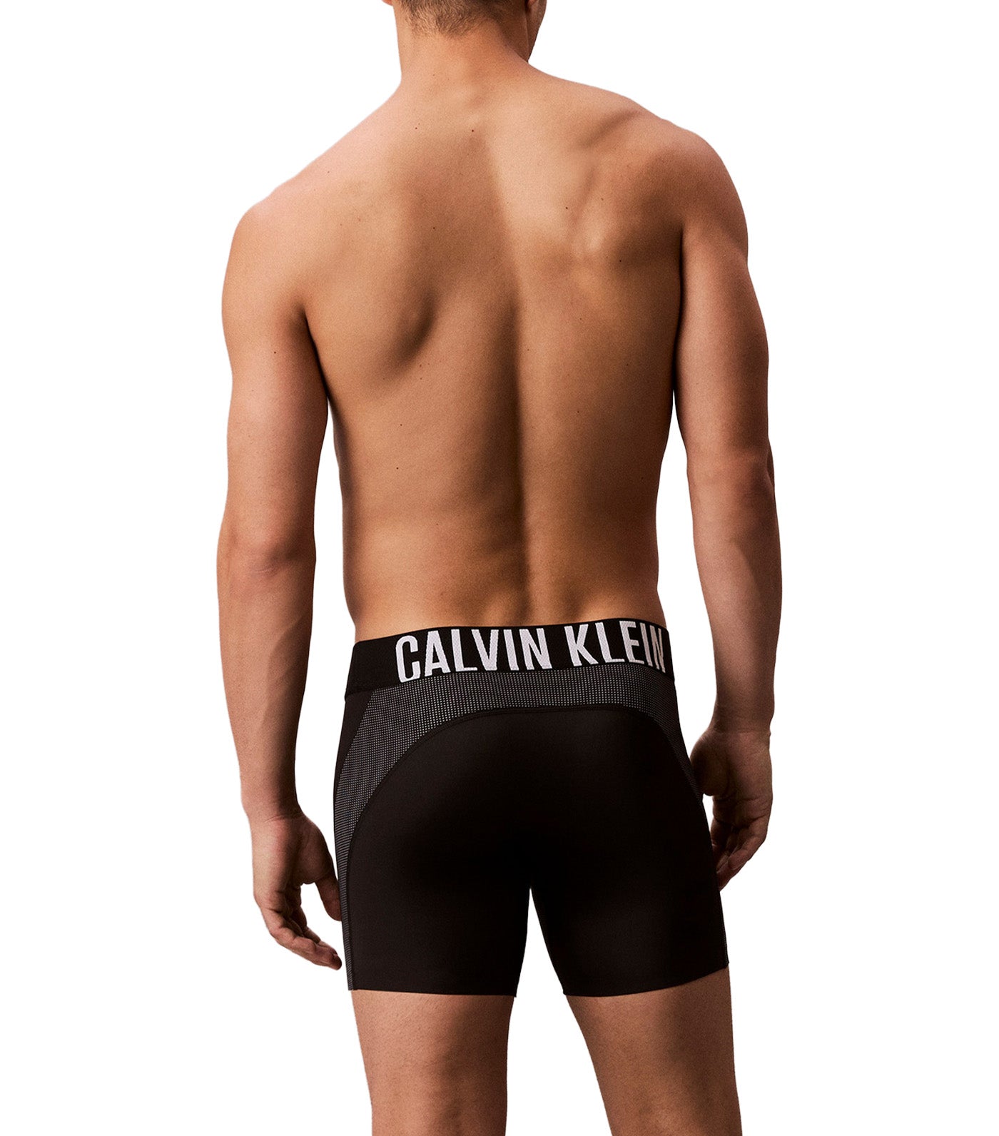 Sport Low Rise Trunks - Intense Power Micro Black with White