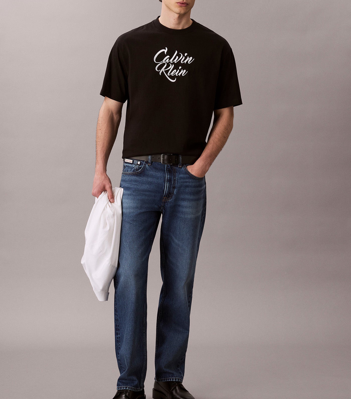 Script Logo Graphic Relaxed T-Shirt