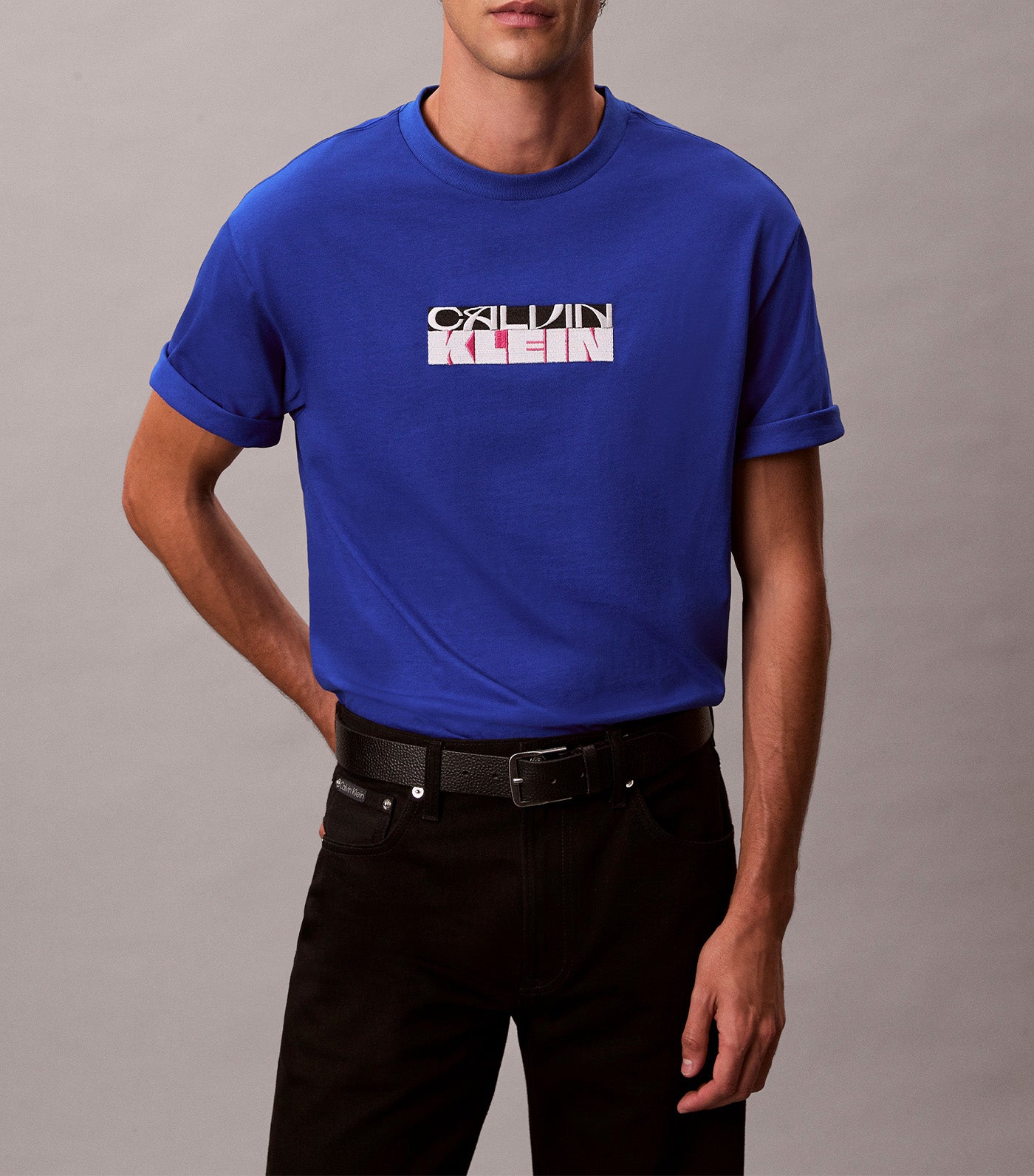 Block Logo Graphic Relaxed T-Shirt