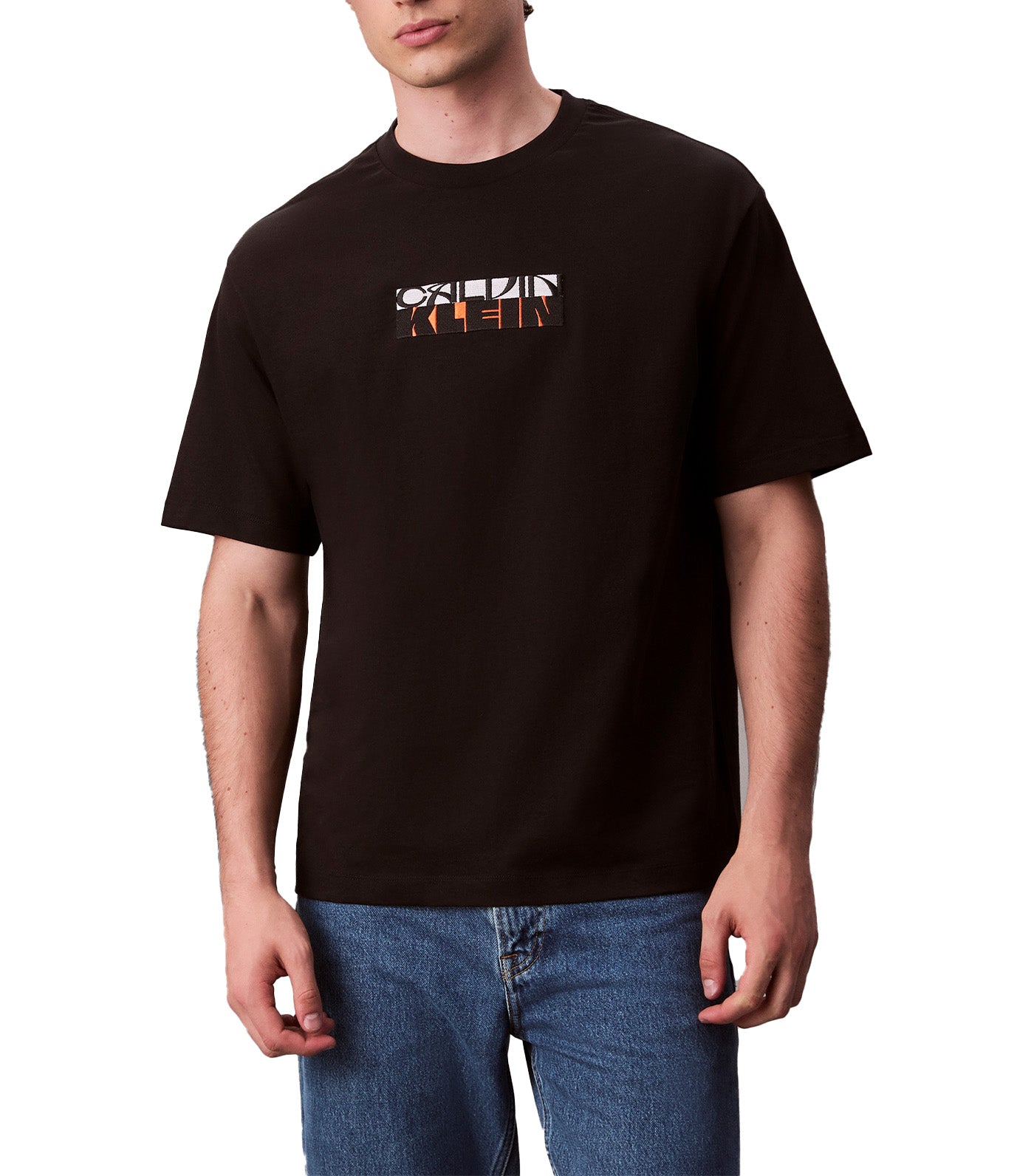 Block Logo Graphic Relaxed T-Shirt