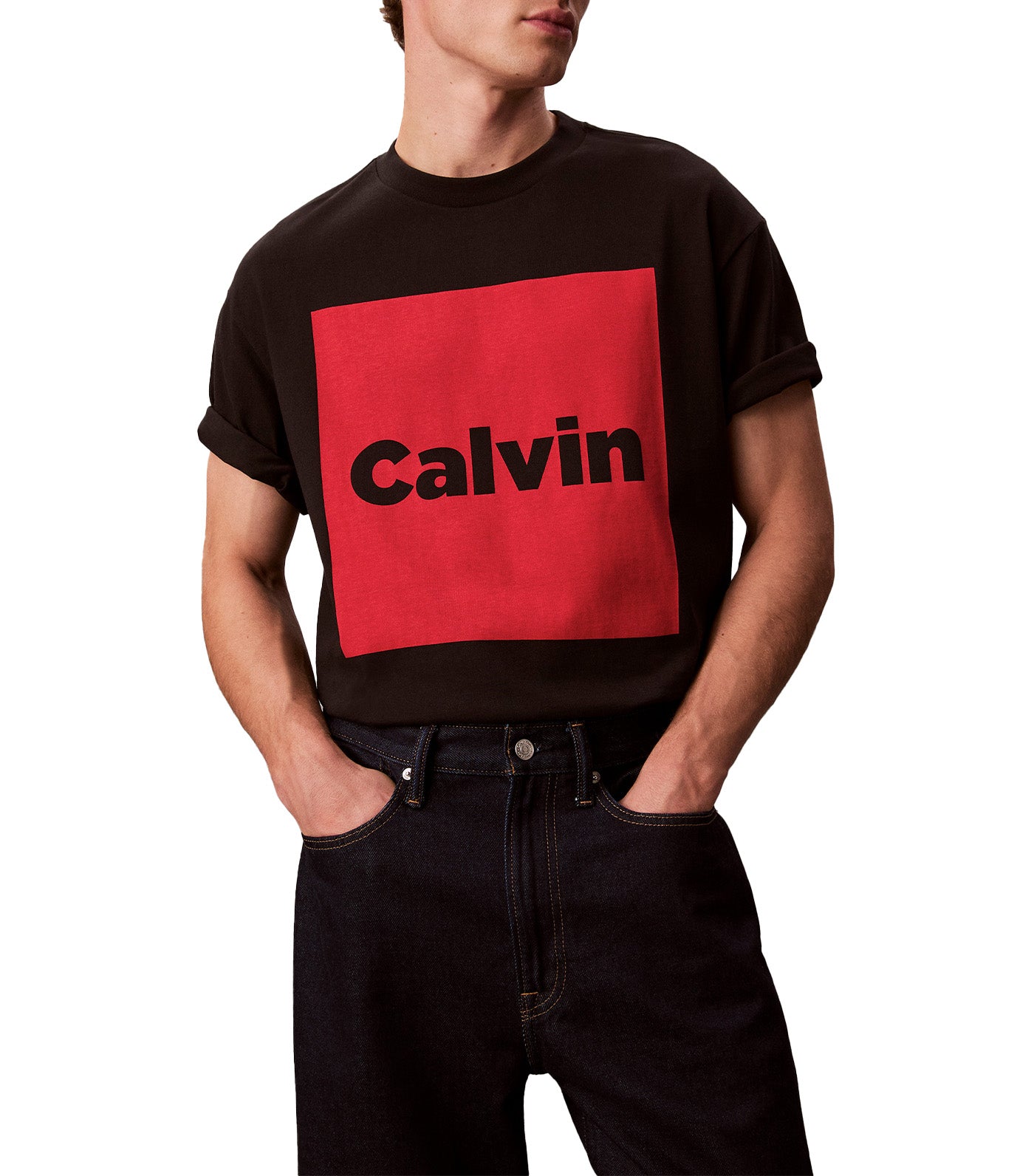 Logo Box Graphic Relaxed T-Shirt