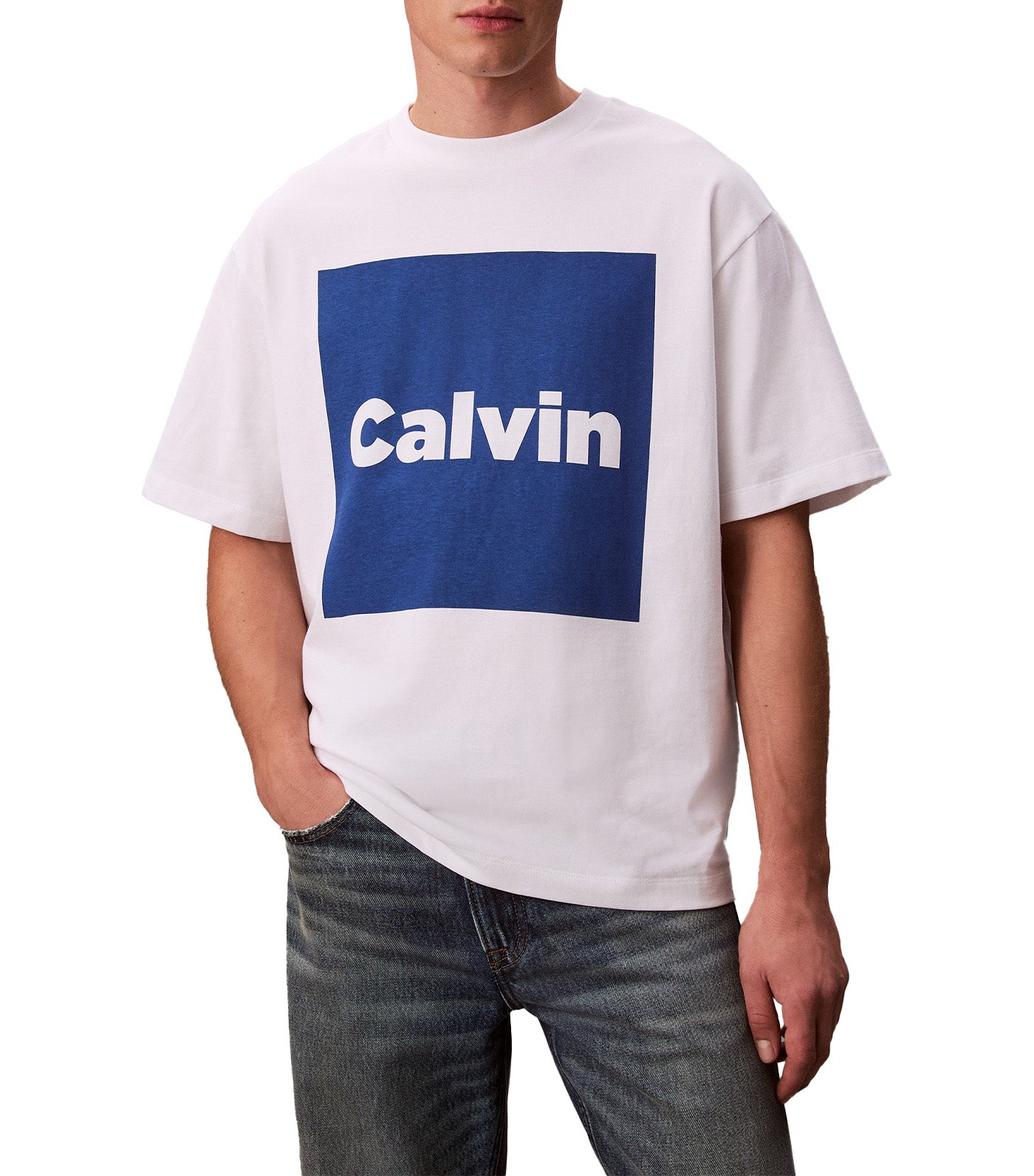 Logo Box Graphic Relaxed T-Shirt