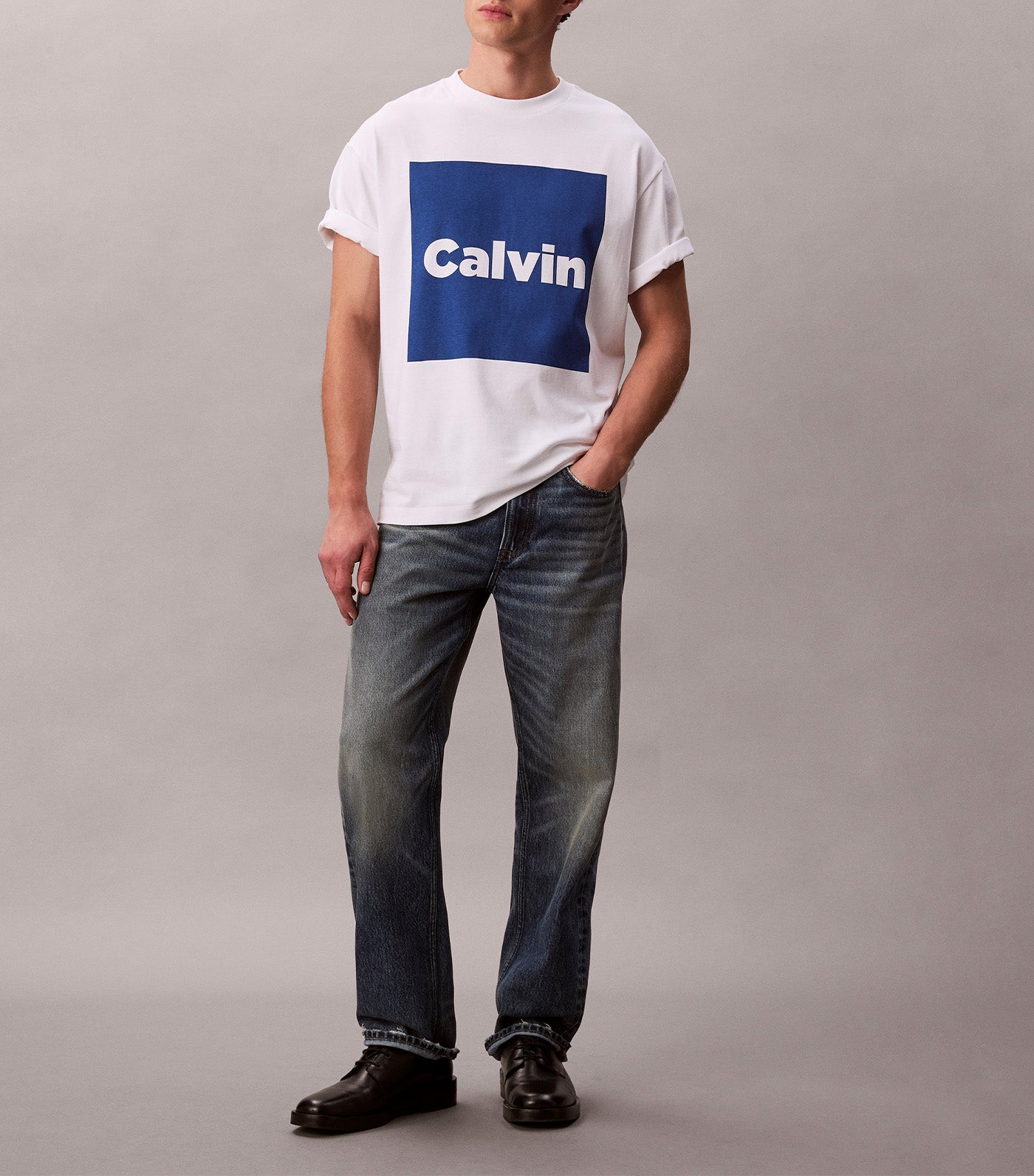 Logo Box Graphic Relaxed T-Shirt