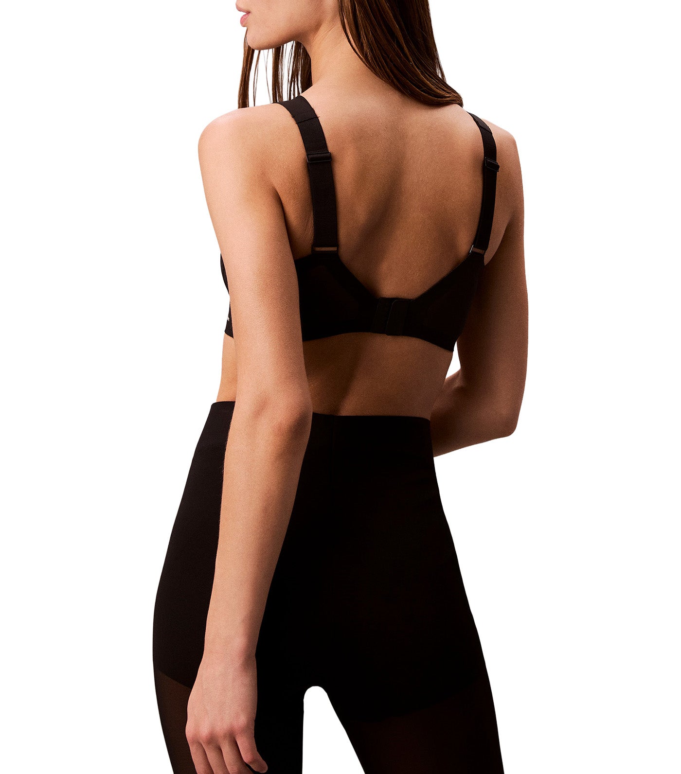 Invisibles Medium Support Mesh Bra Black