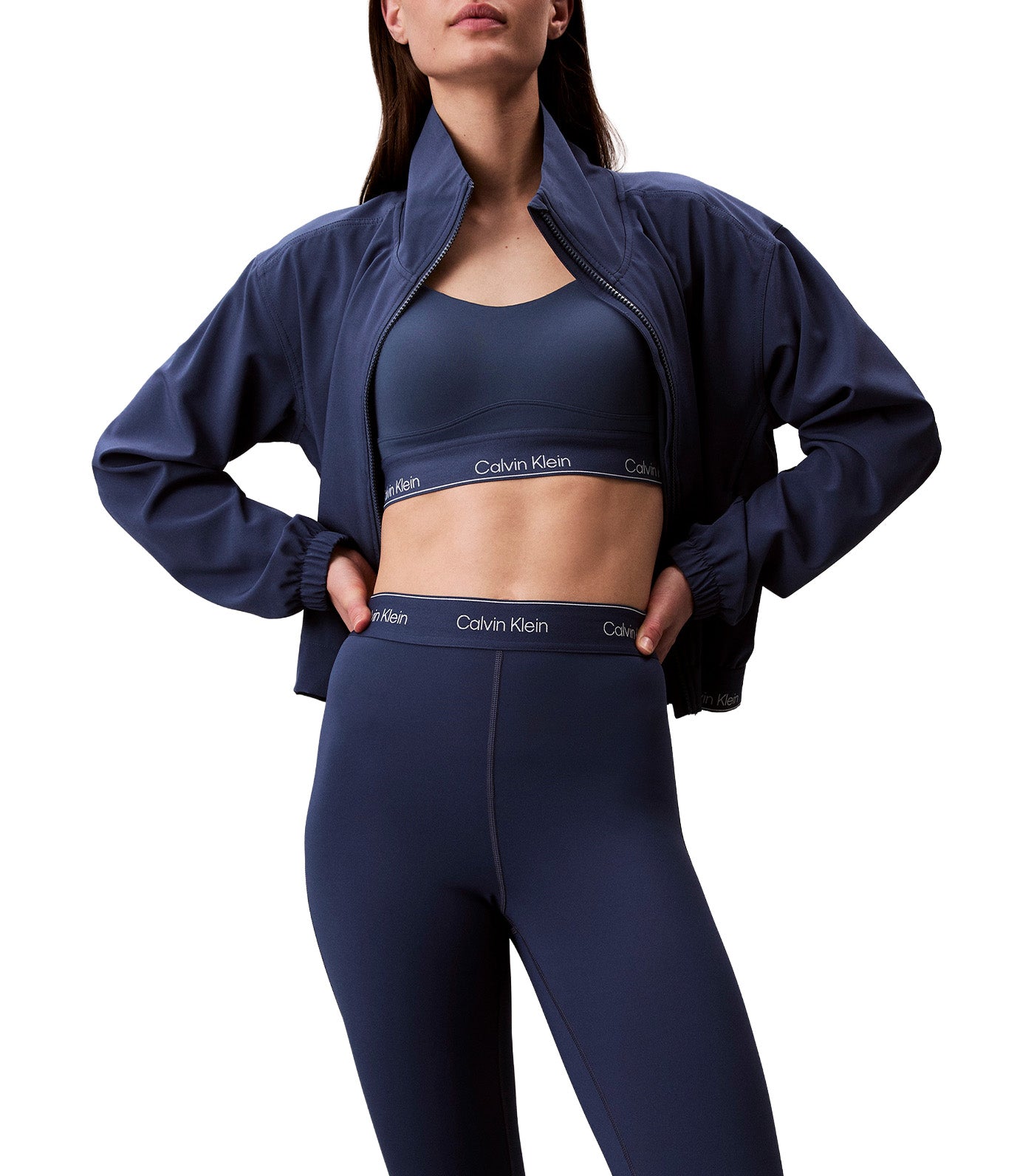 Modern Sport High Rise Logo Waistband 7/8 Leggings