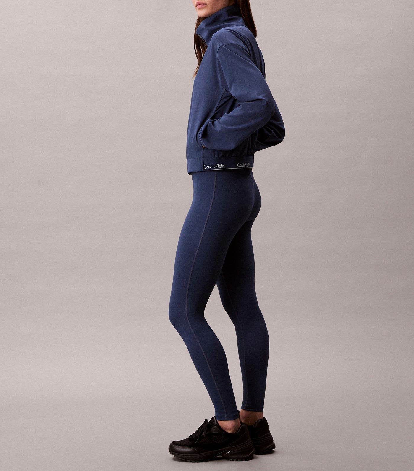 Modern Sport High Rise Logo Waistband 7/8 Leggings