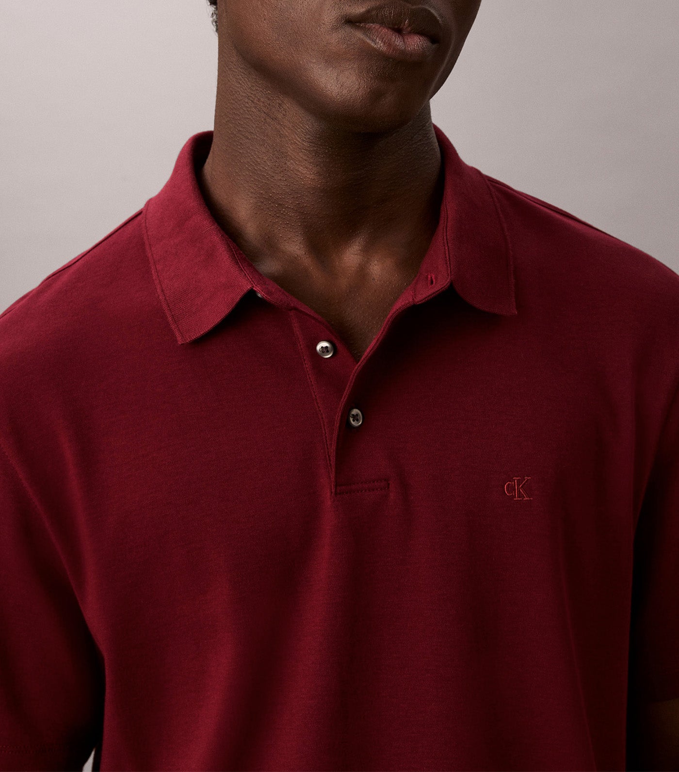 Supima Cotton Polo Sweater