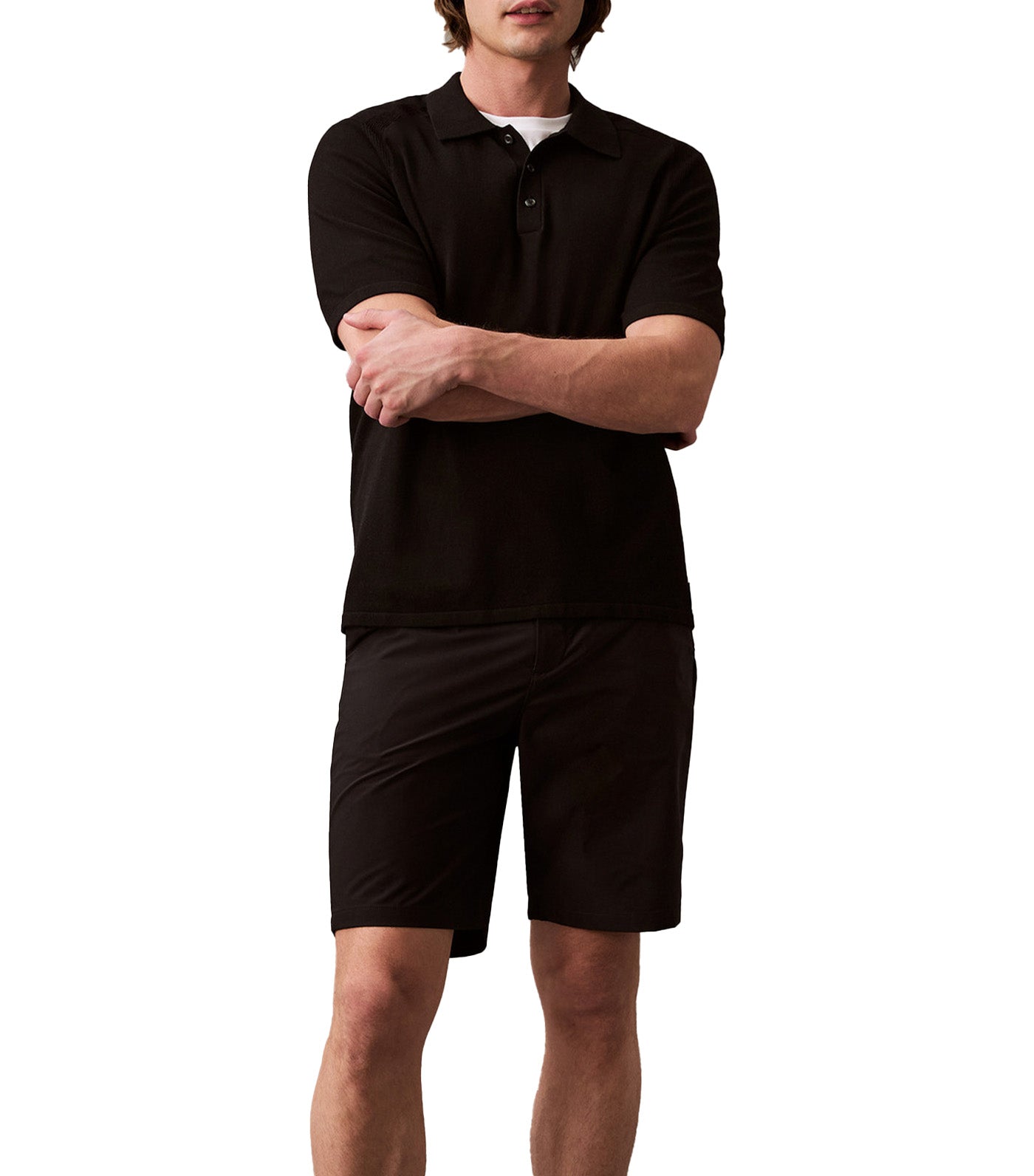 Classic Tech Shorts 9in Black