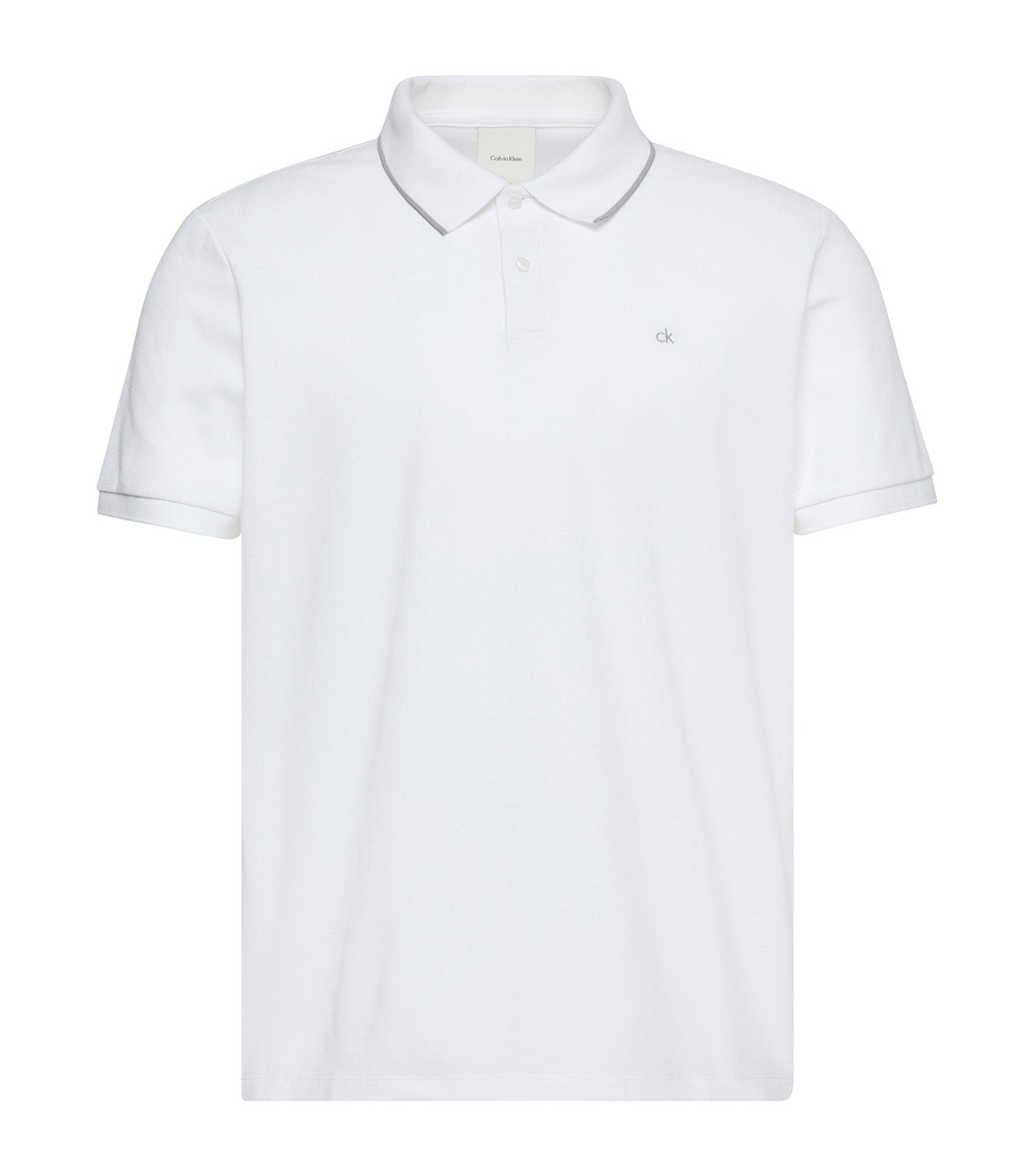 Short Sleeve Refined Piqué Tipping Polo Shirt