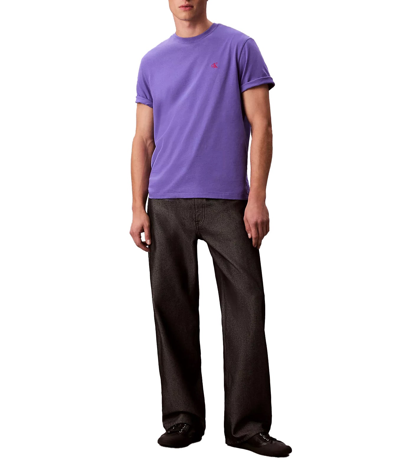 Short Sleeve Easy Monogram Tee