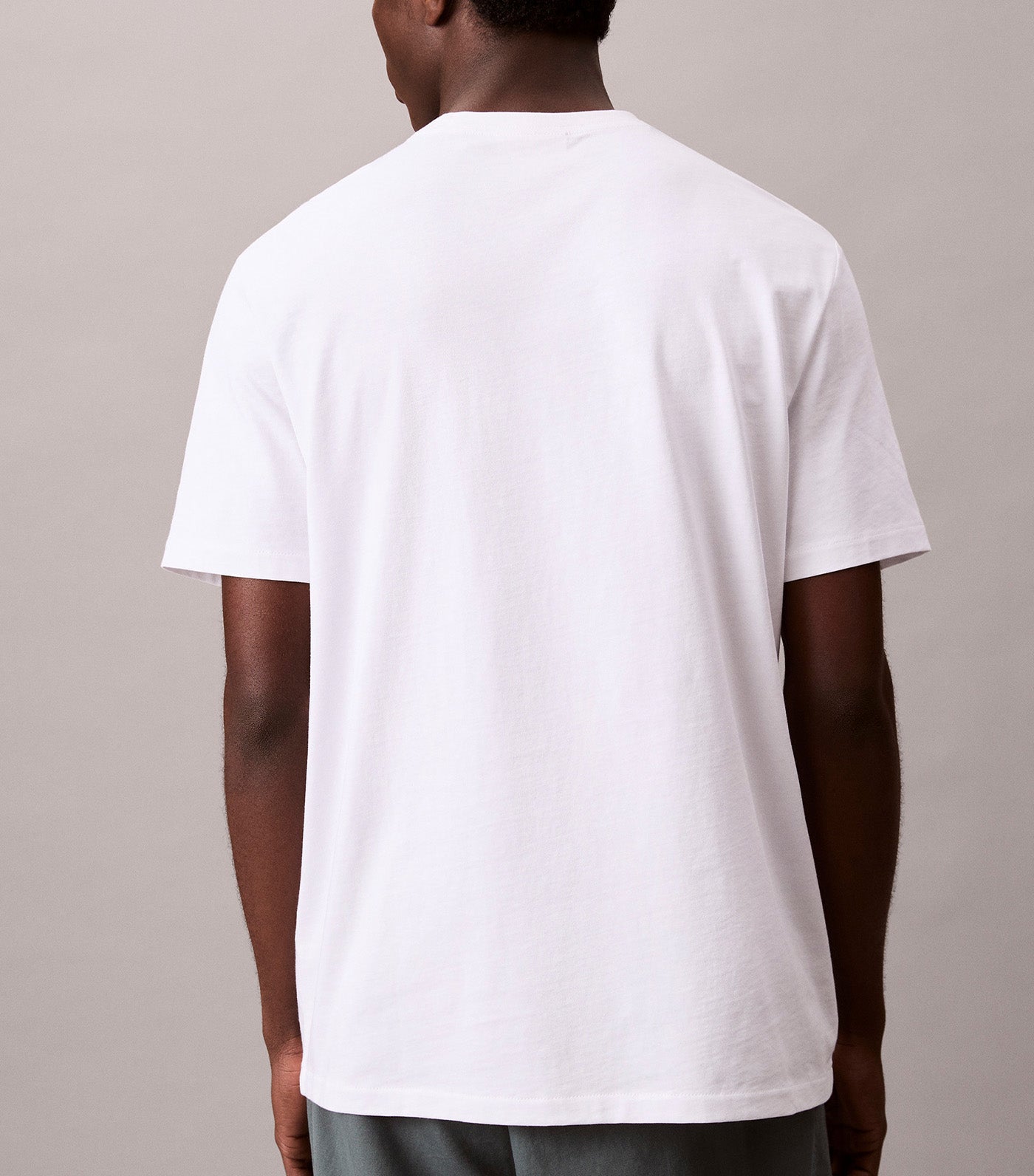 Embroidered Monogram Logo Relaxed T-Shirt