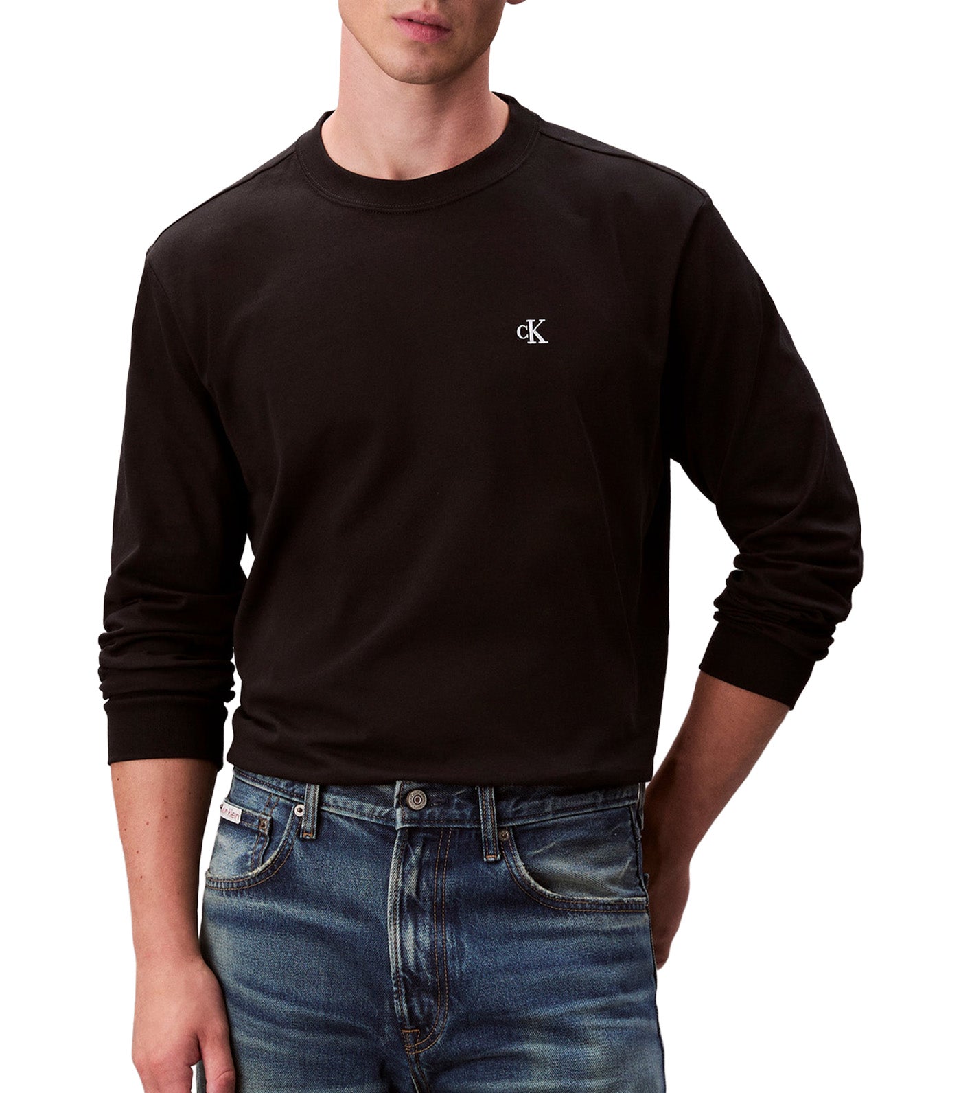 Long Sleeve Easy Monogram Tee