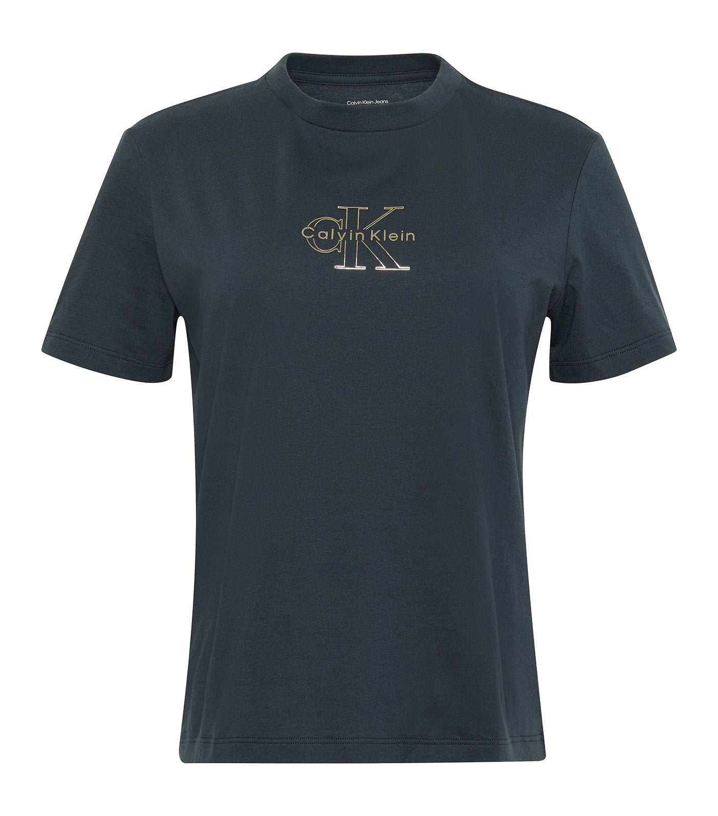 Short Sleeve Classic Fit Monogram Logo T-Shirt Inkwell