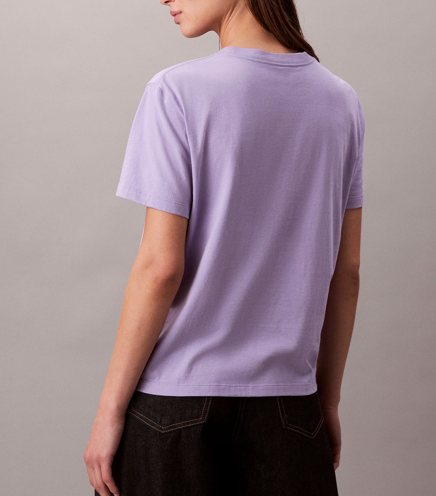 Glossy Metallic Logo T-Shirt