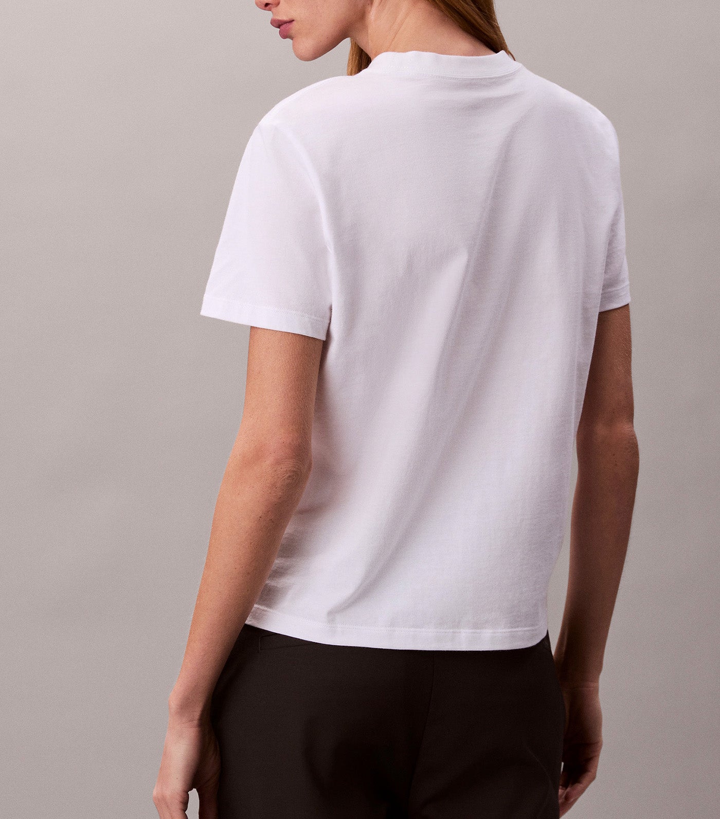 Glossy Metallic Logo T-Shirt