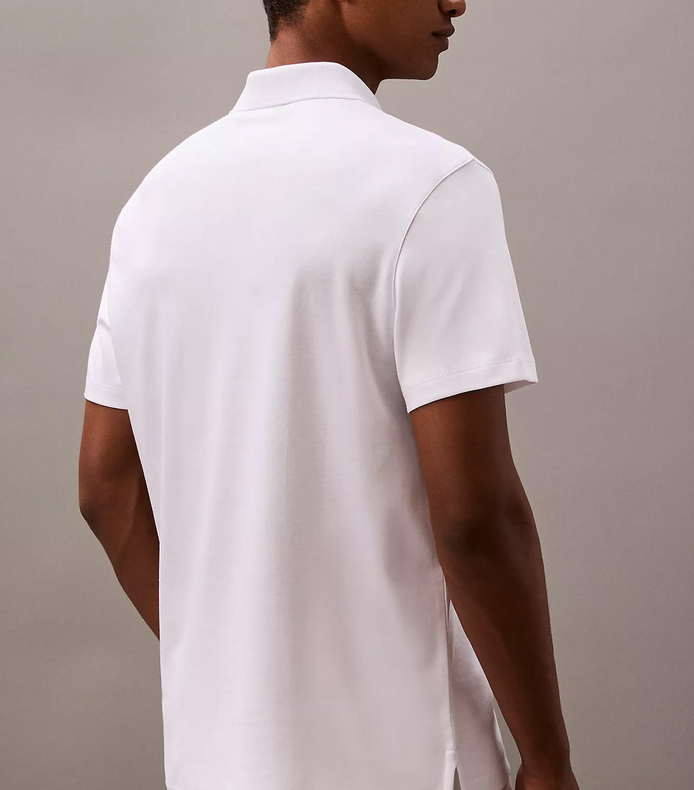 Calvin Klein Jeans Supima Cotton Classic Polo Shirt Bright White