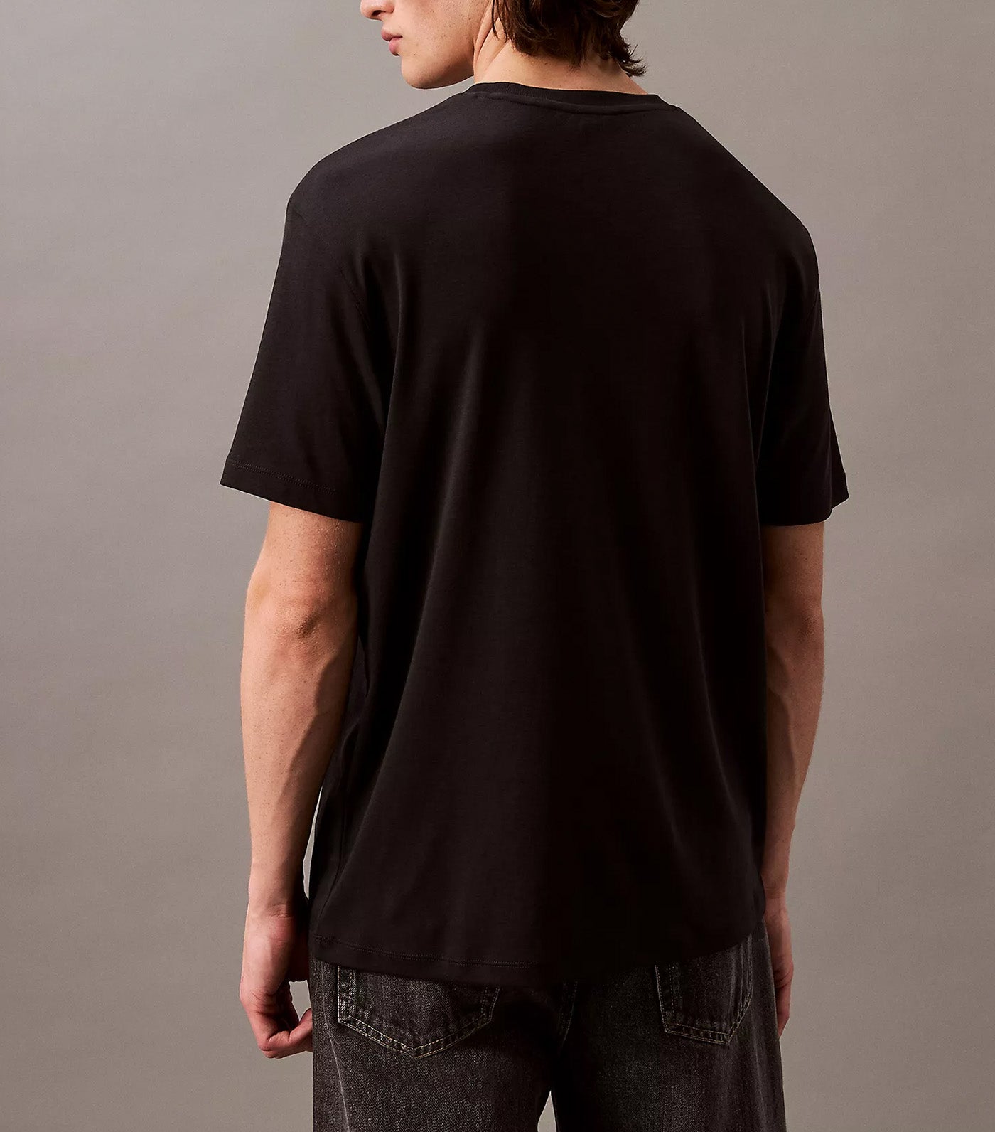 Calvin Klein Jeans Supima Cotton Crewneck T-Shirt Black