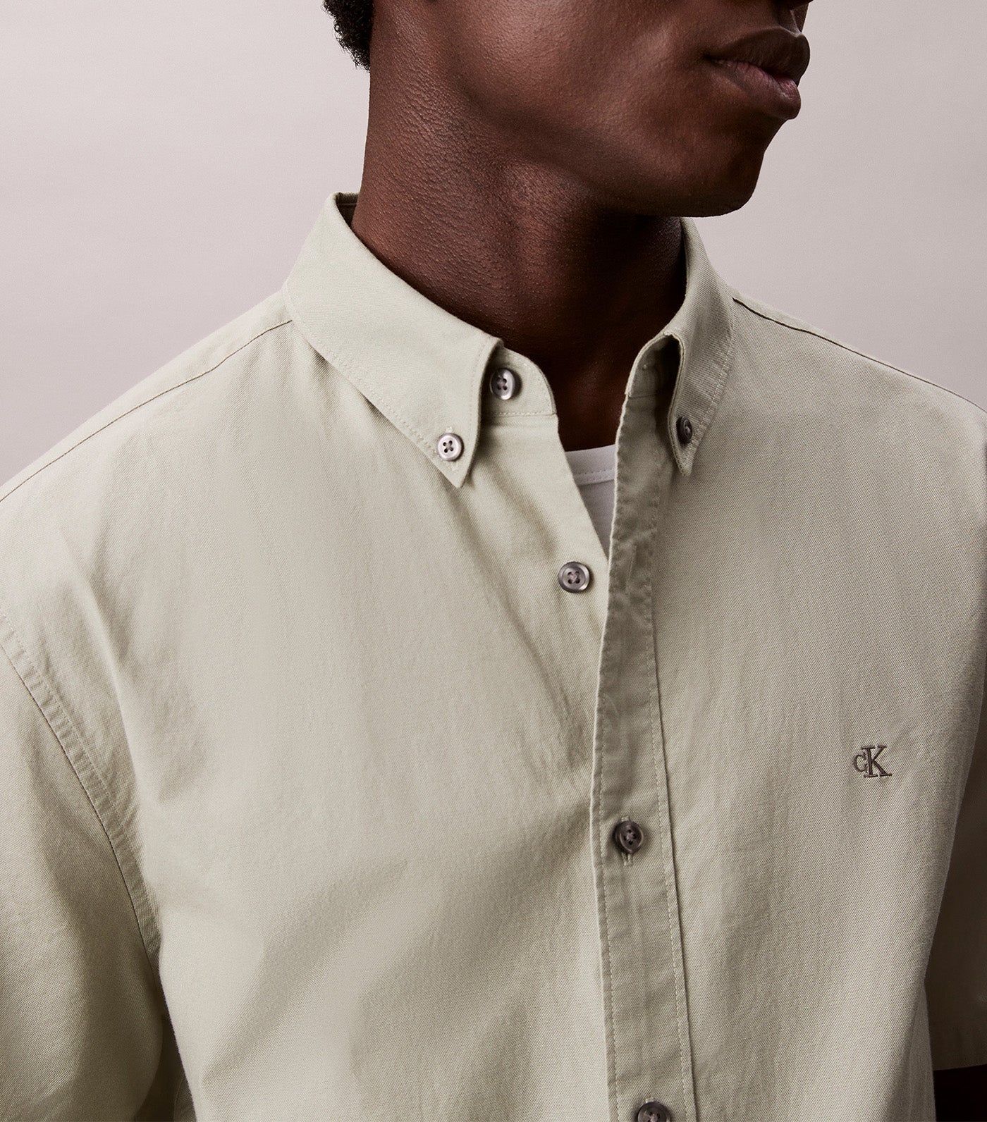 Calvin Klein Jeans Classic Oxford Shirt Seagrass