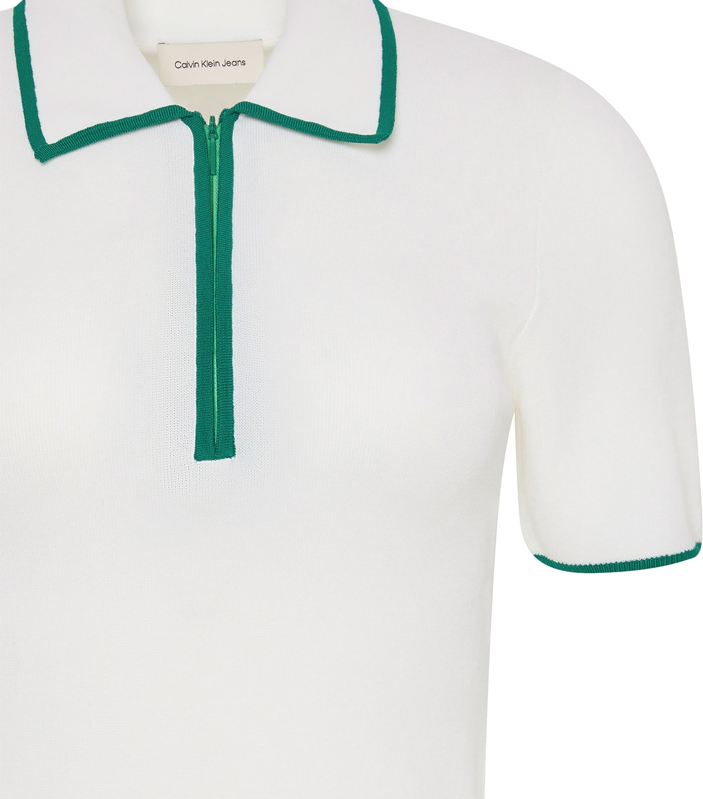 Quarter Zip Classic Polo Shirt