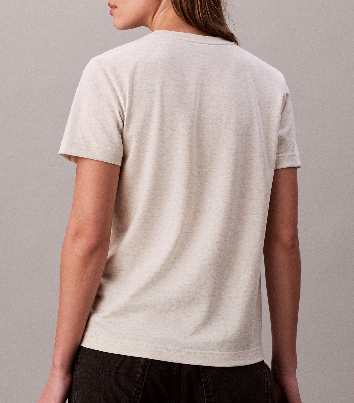 Archive Jersey Crewneck Tee Vanilla Heather