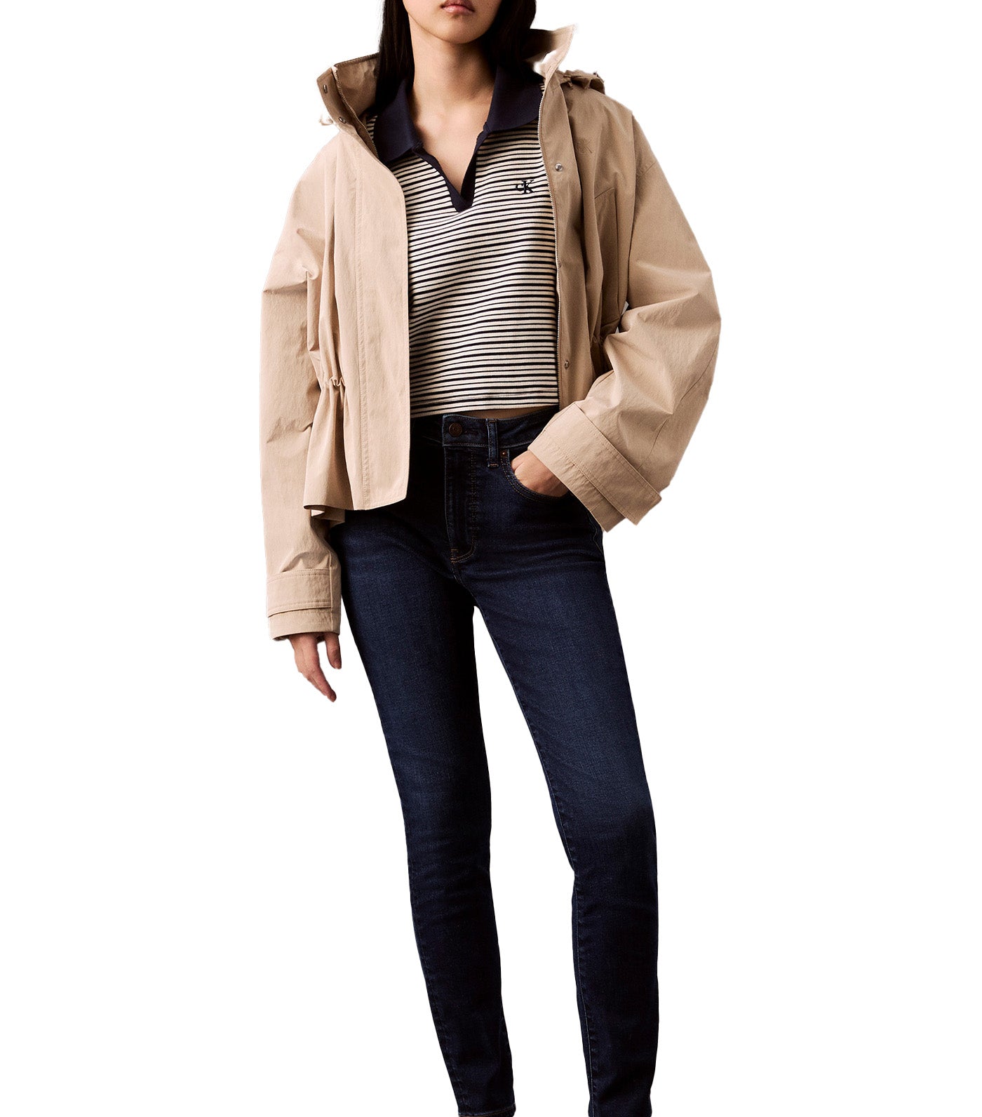 Mid Rise Skinny Jeans Blue Orbit