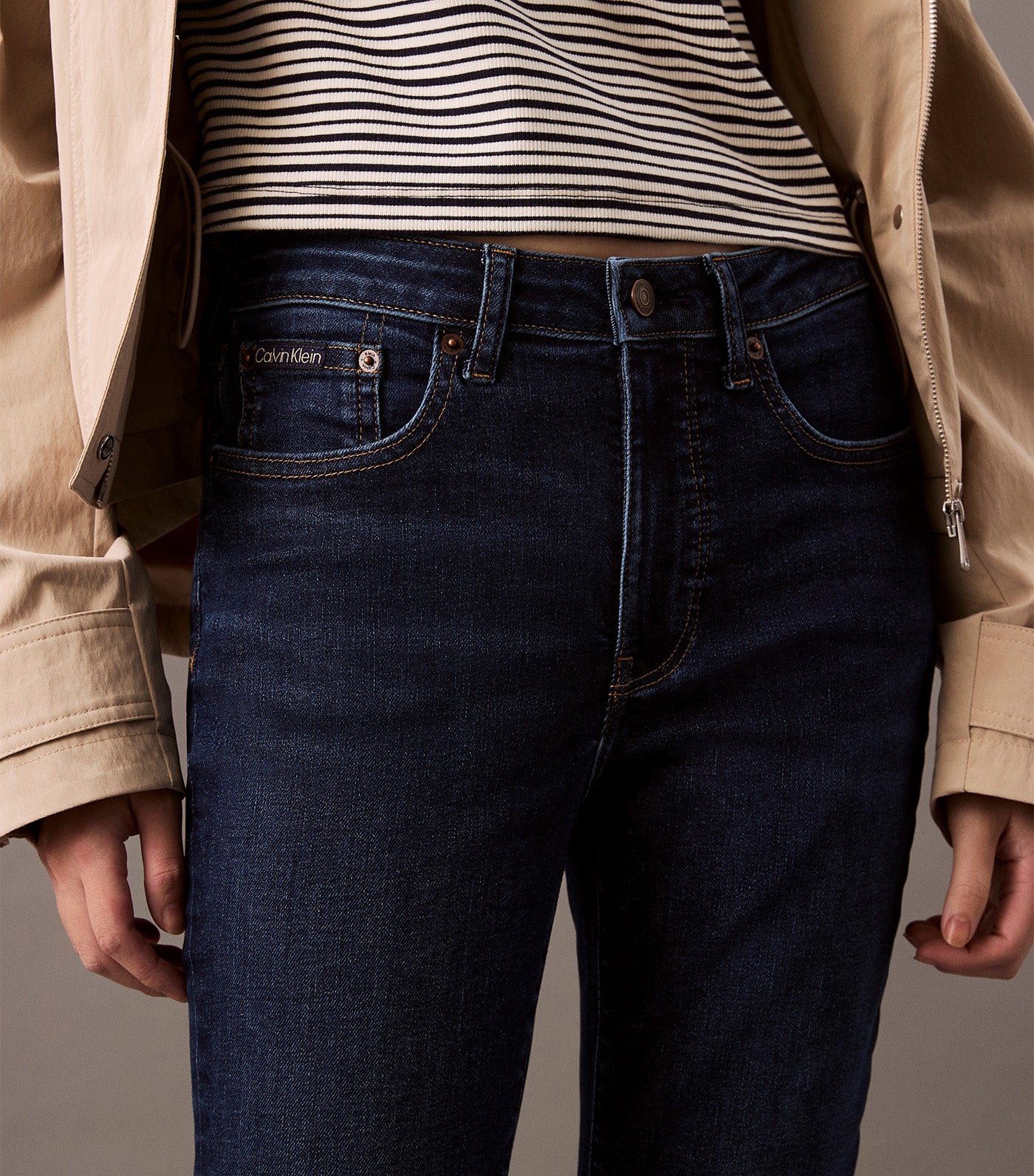 Mid Rise Skinny Jeans Blue Orbit