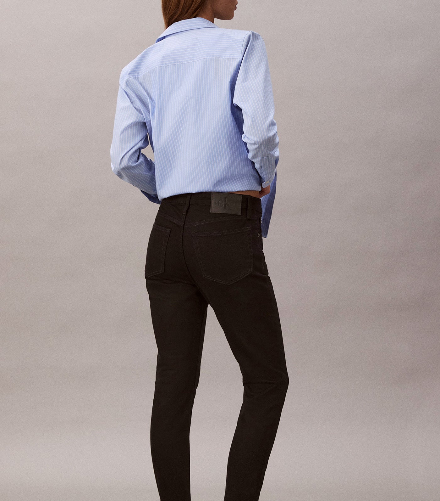 Mid Rise Skinny CK Classic Black