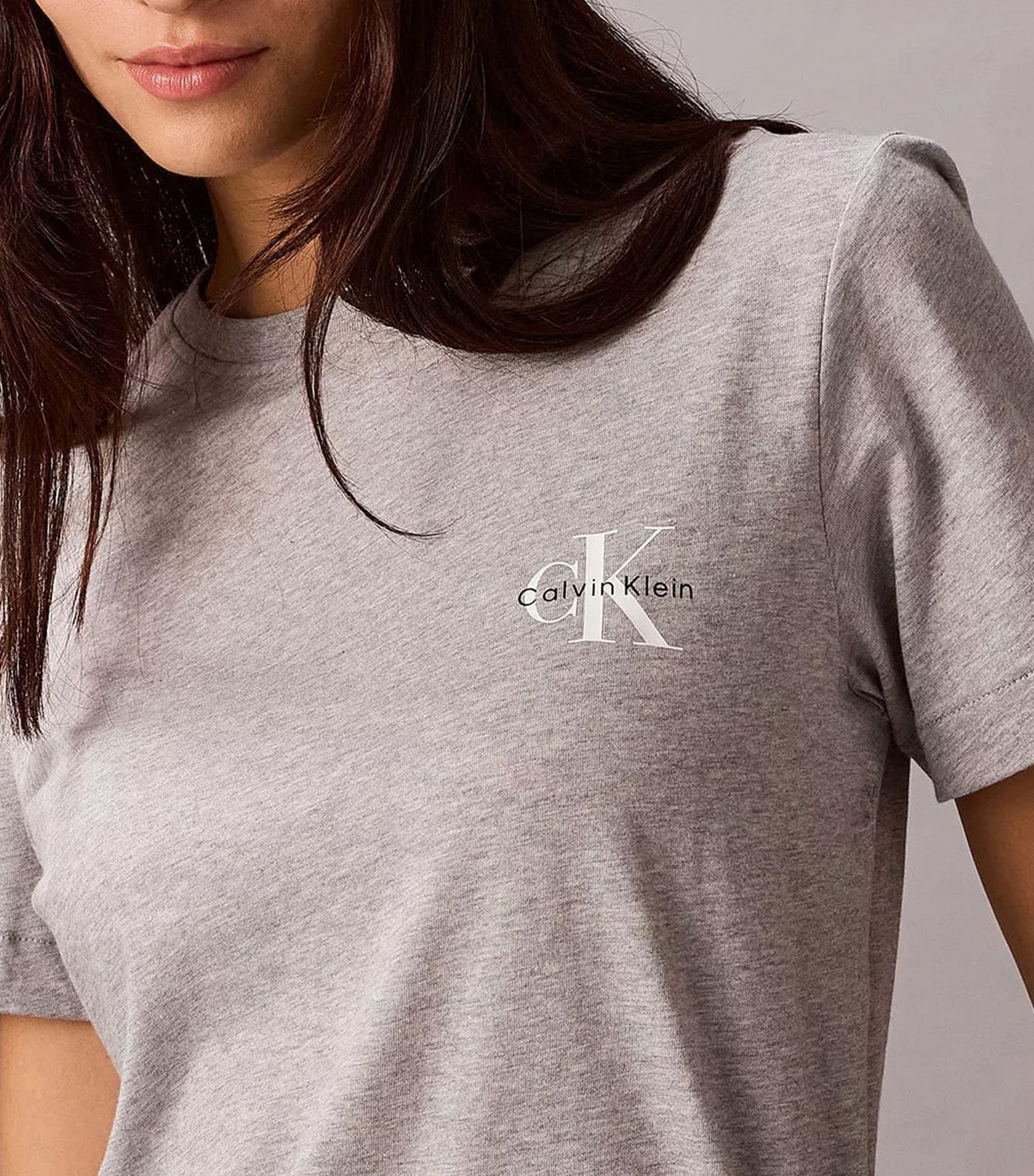 2-Pack Short Sleeve Crew Neck T-Shirt Heroic Gray Heather / Brilliant White