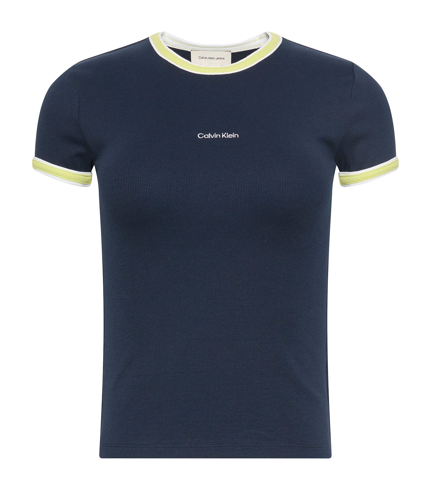 Color Block Rib Baby Tee