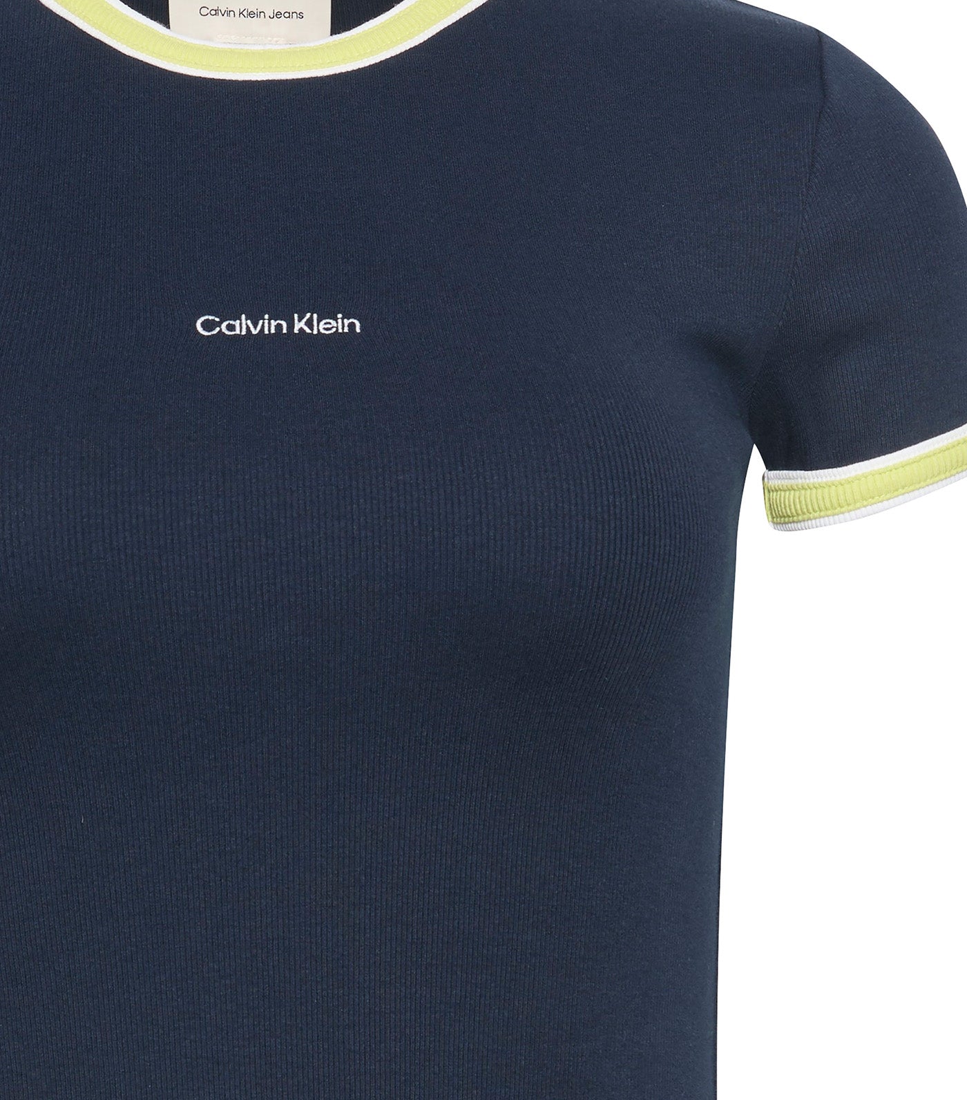 Color Block Rib Baby Tee