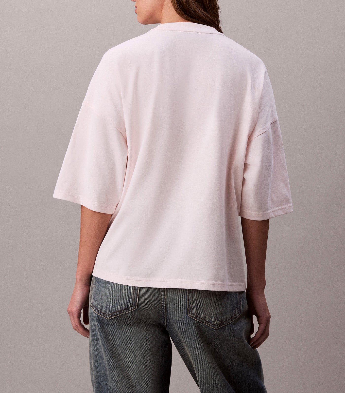 Woven's Label Oversized Tee