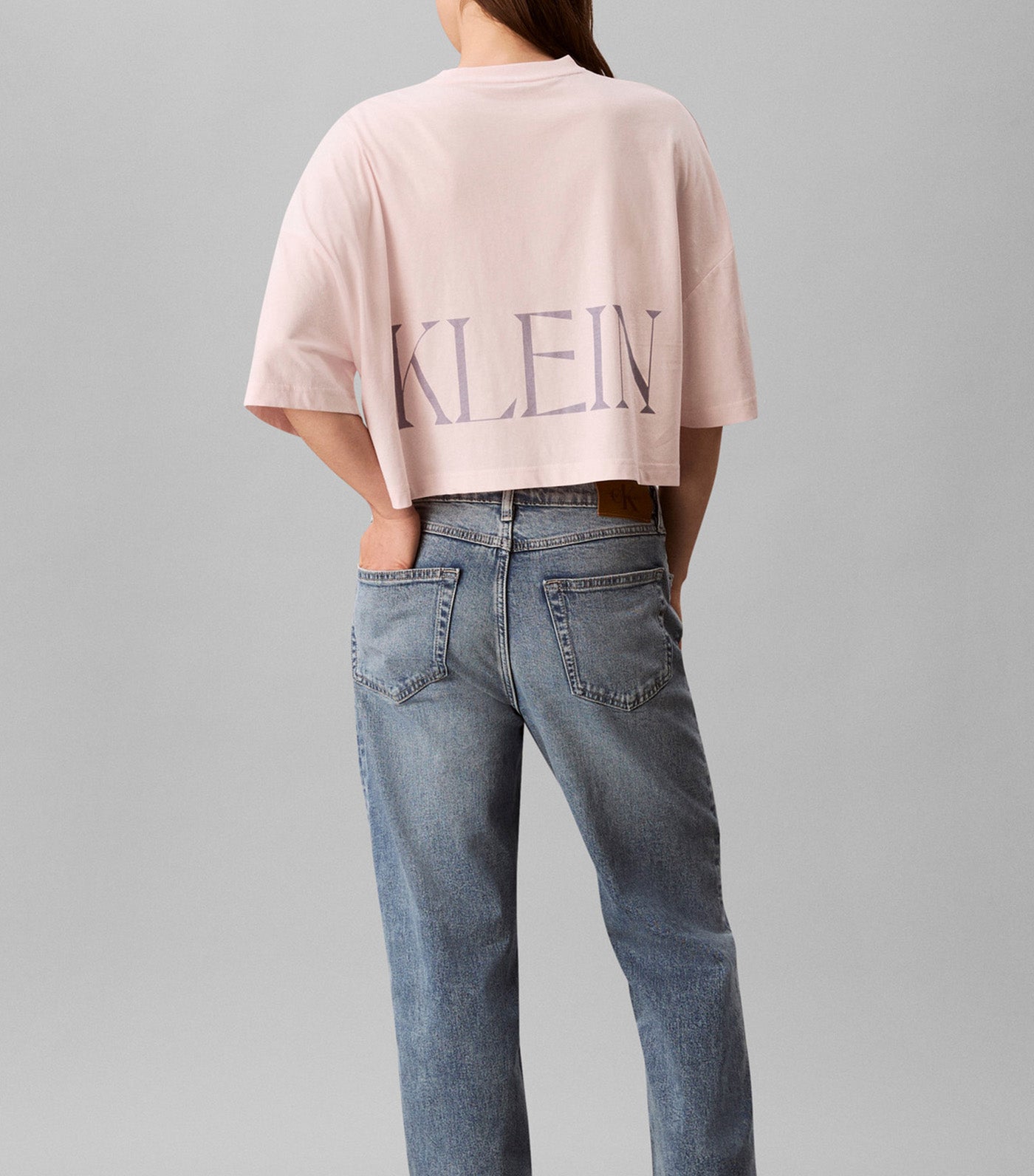 Cropped Graphic Logo T-Shirt